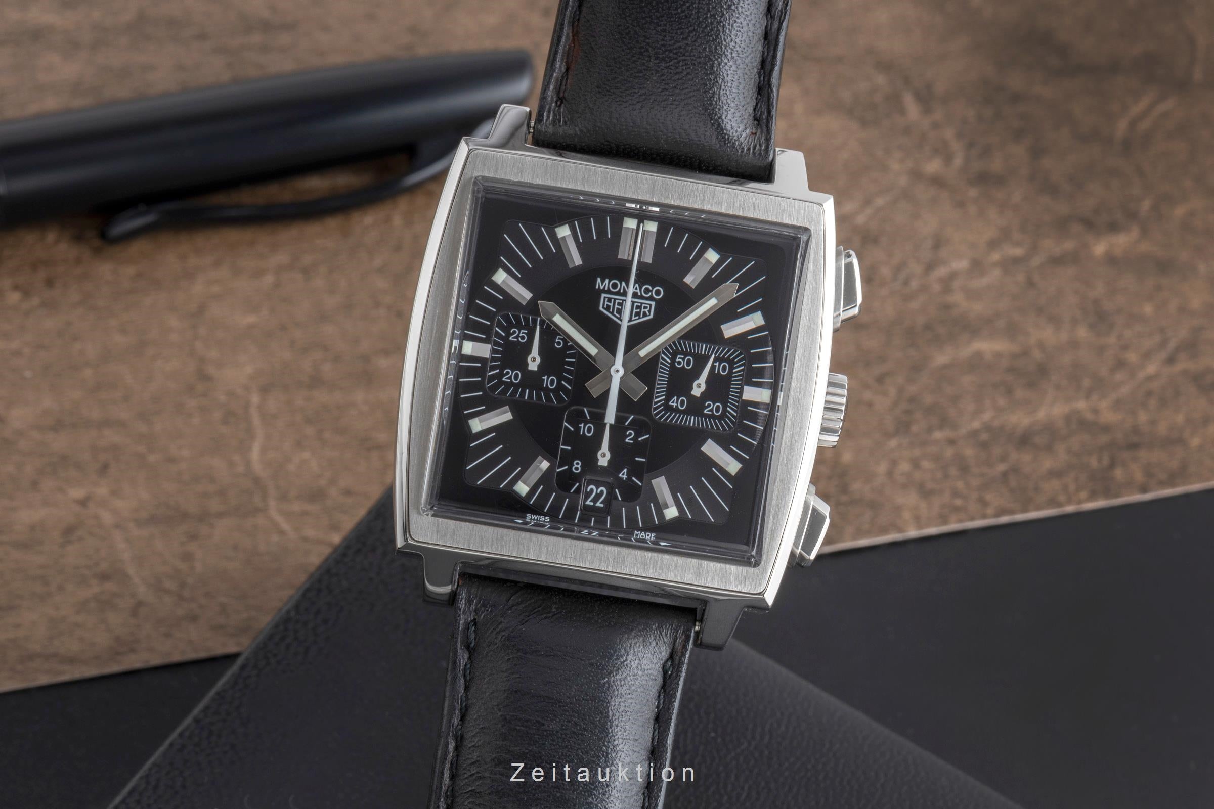 Tag Heuer Monaco cronografo acciaio automatismo orologio da uomo CS2111.FC8119  [2502660]