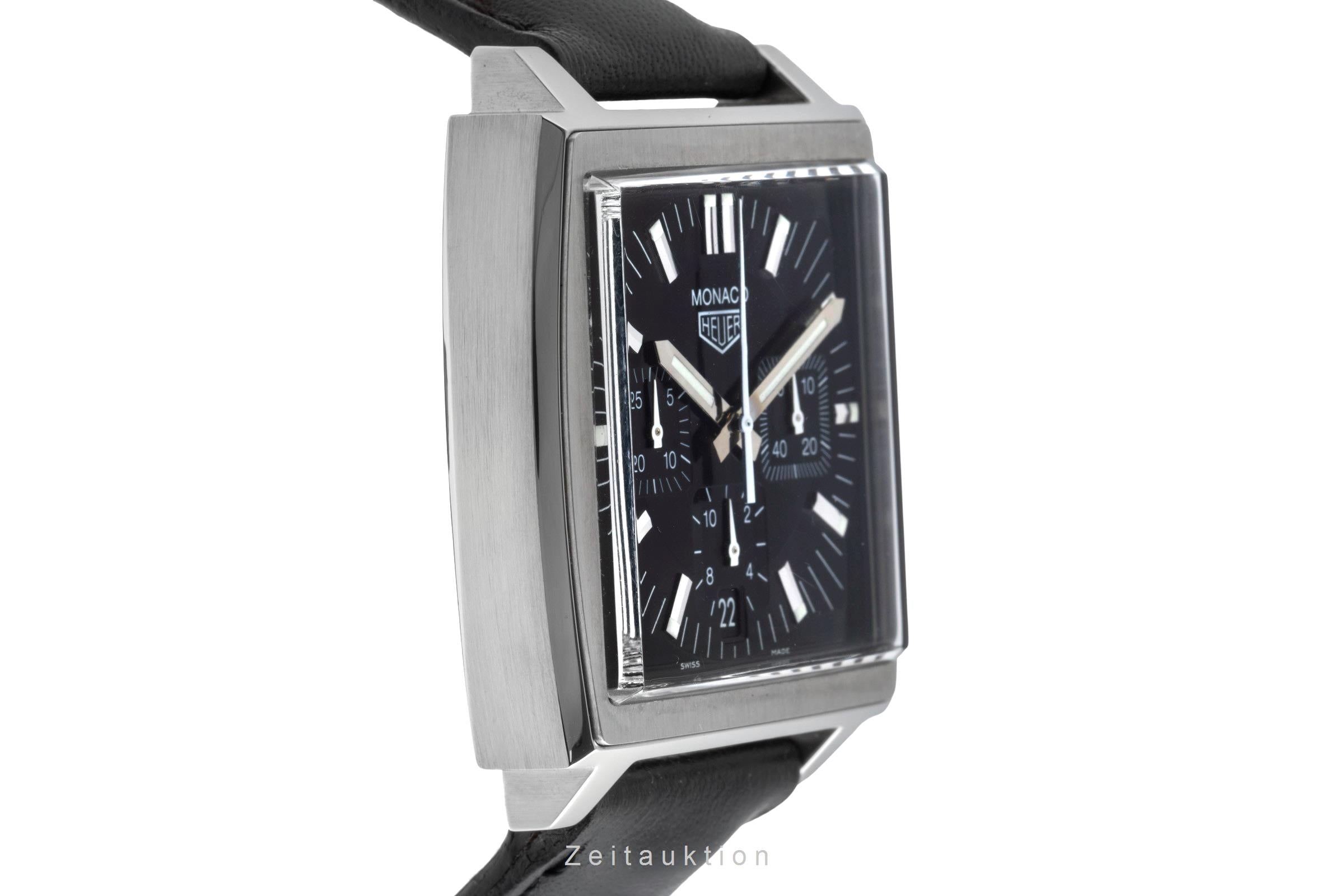 Tag Heuer Monaco cronografo acciaio automatismo orologio da uomo CS2111.FC8119  [2502660]
