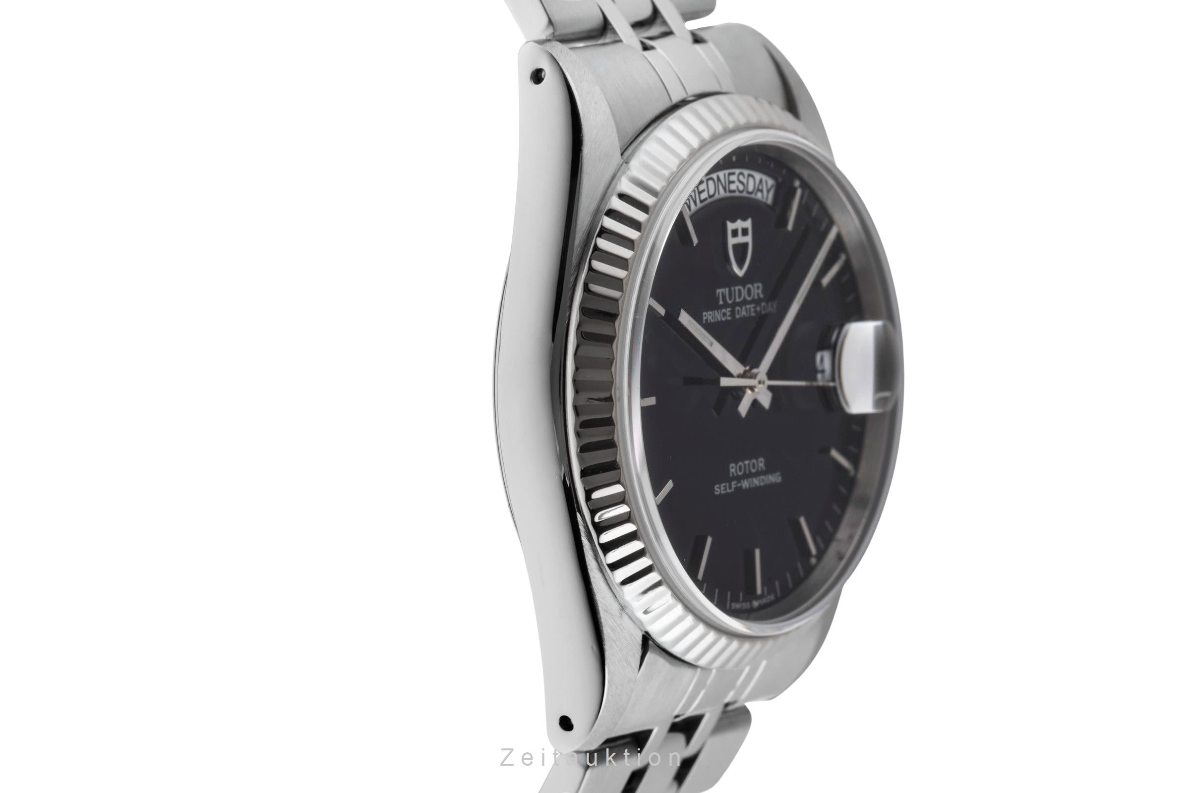 Tudor Prince Date Day Automatik Edelstahl / Weissgold-Lünette Ref. 76214  [2502661]