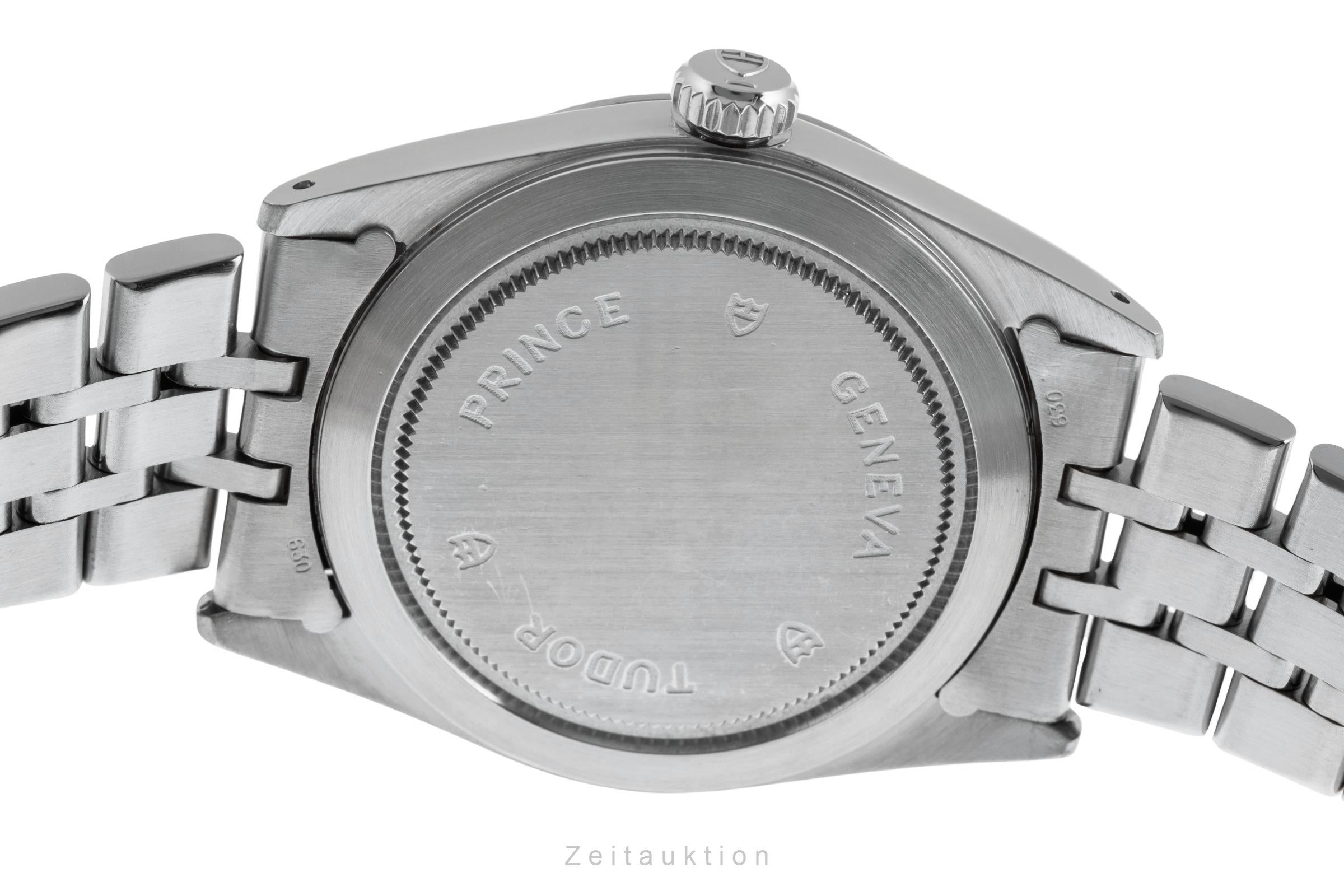 Tudor Prince Date Day Automatik Edelstahl / Weissgold-Lünette Ref. 76214  [2502661]