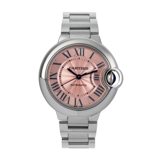 Cartier Ballon Bleu de Cartier steel automatic women's watch W6920100  [2502668]
