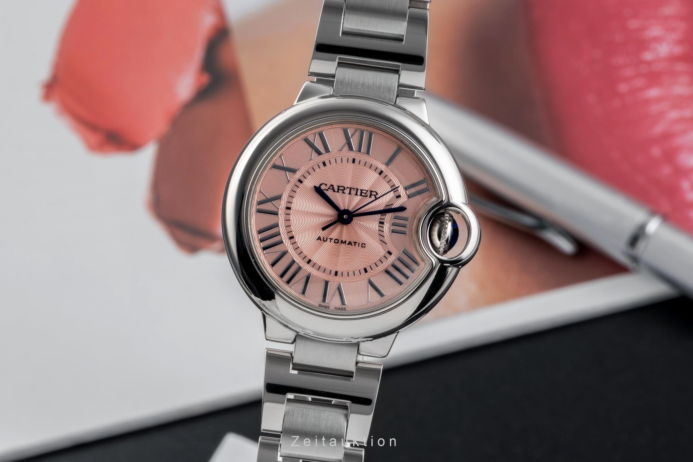 Cartier Ballon Bleu de Cartier steel automatic women's watch W6920100  [2502668]