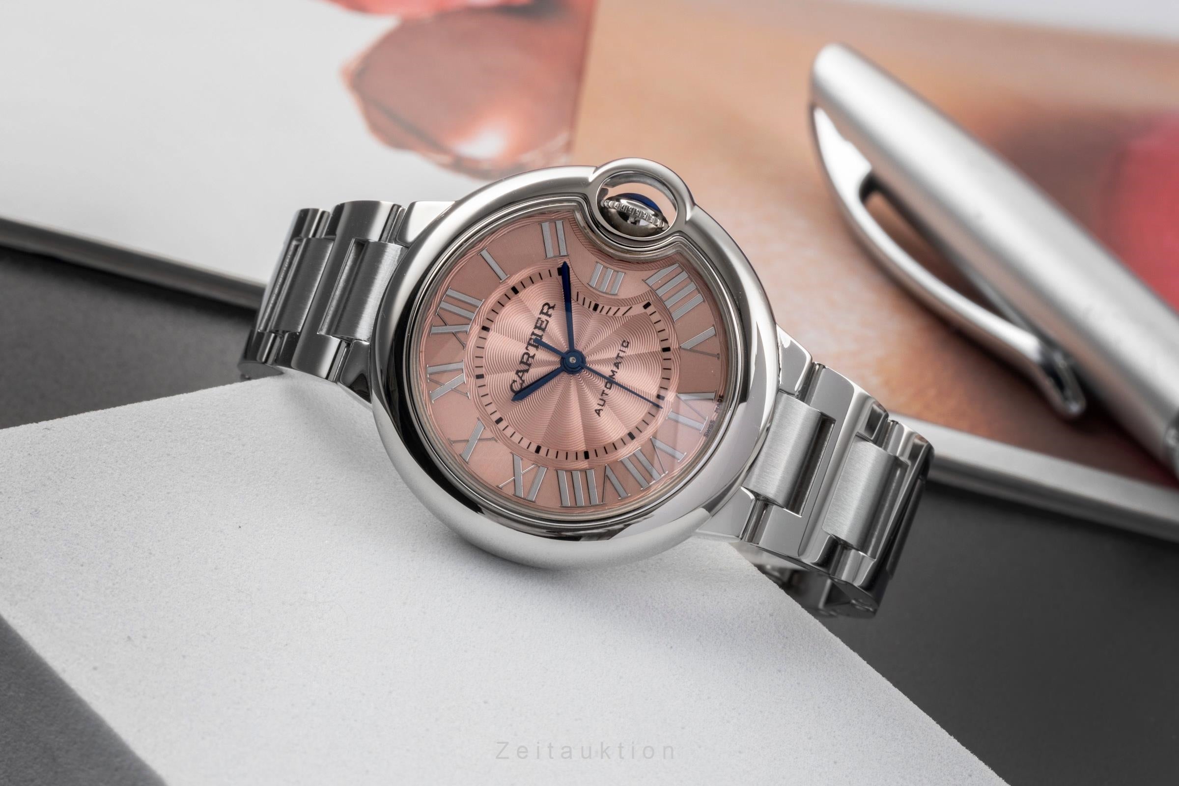 Cartier Ballon Bleu de Cartier steel automatic women's watch W6920100  [2502668]