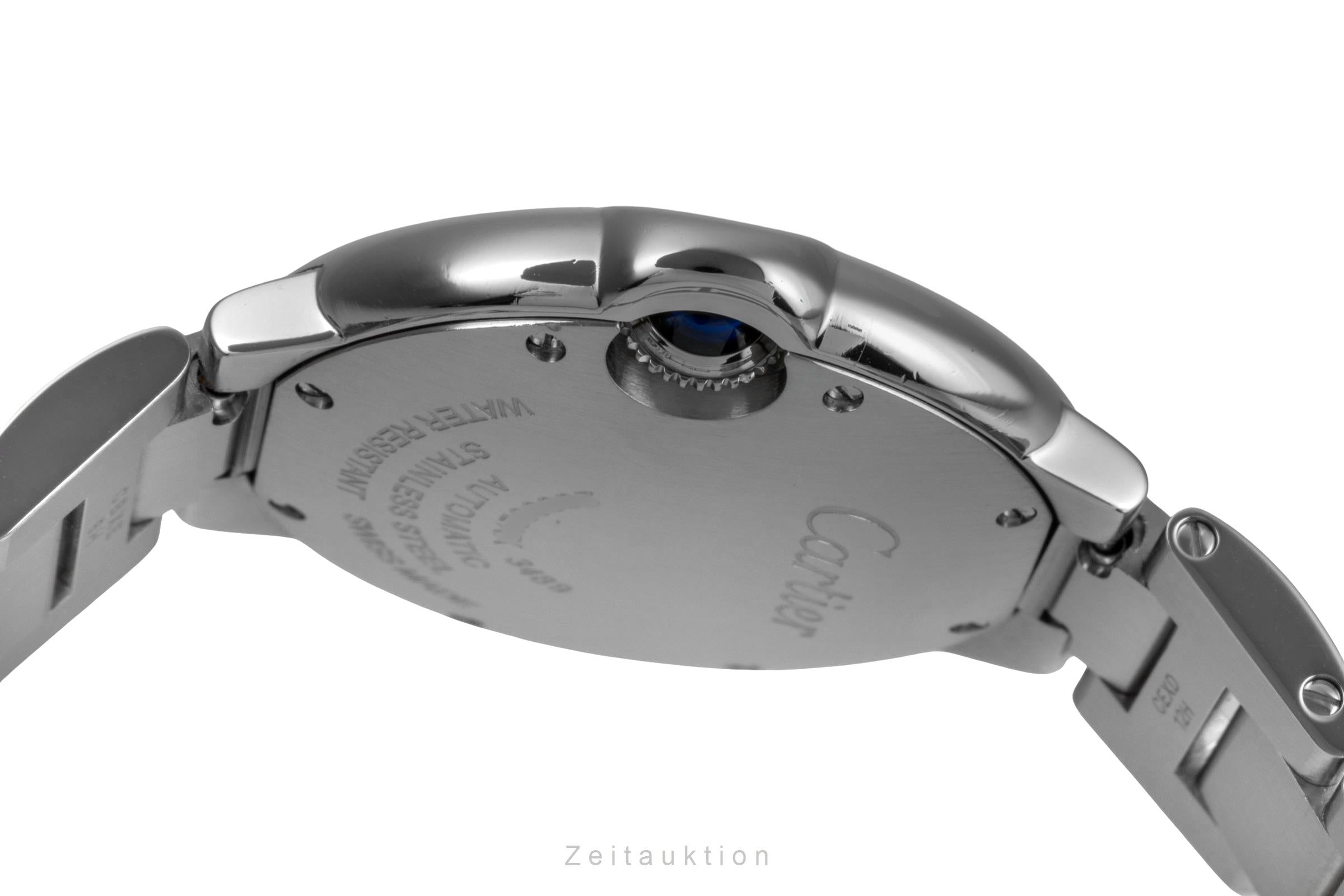 Cartier Ballon Bleu de Cartier steel automatic women's watch W6920100  [2502668]