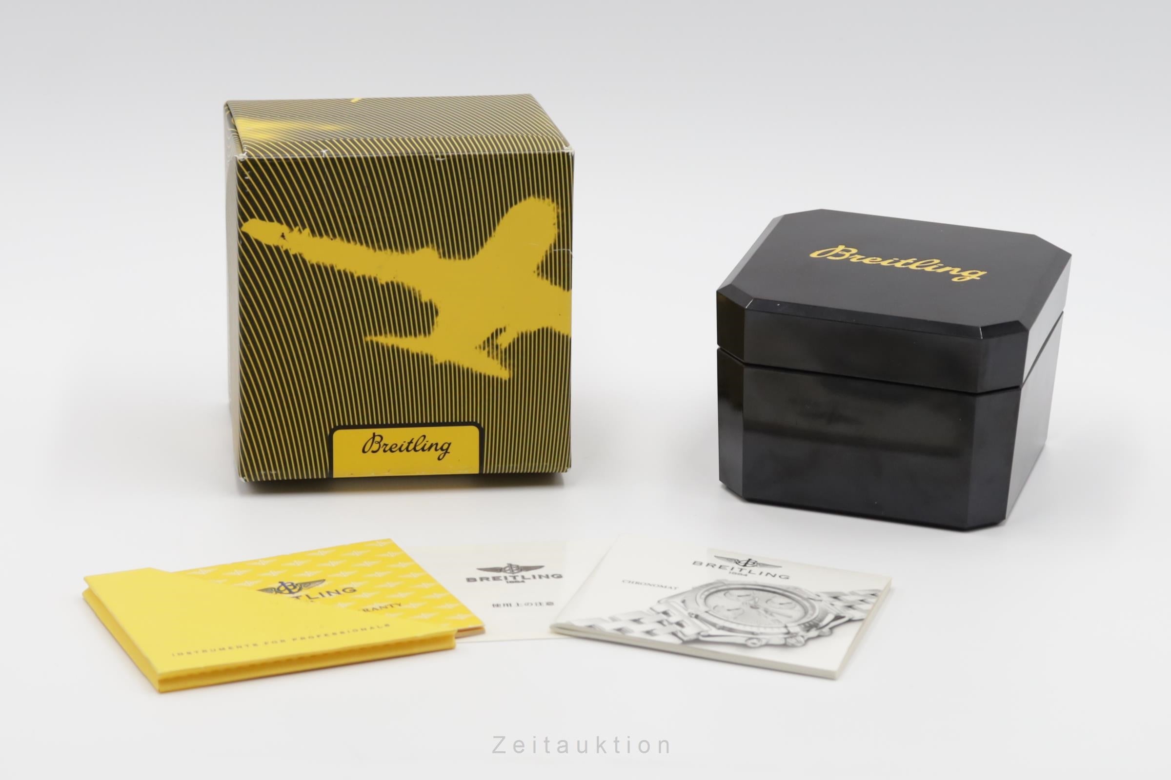 Breitling Chronomat Chronograph Stahl / Gold Automatik Herren Ref. B13050.1 B&P [2502672]