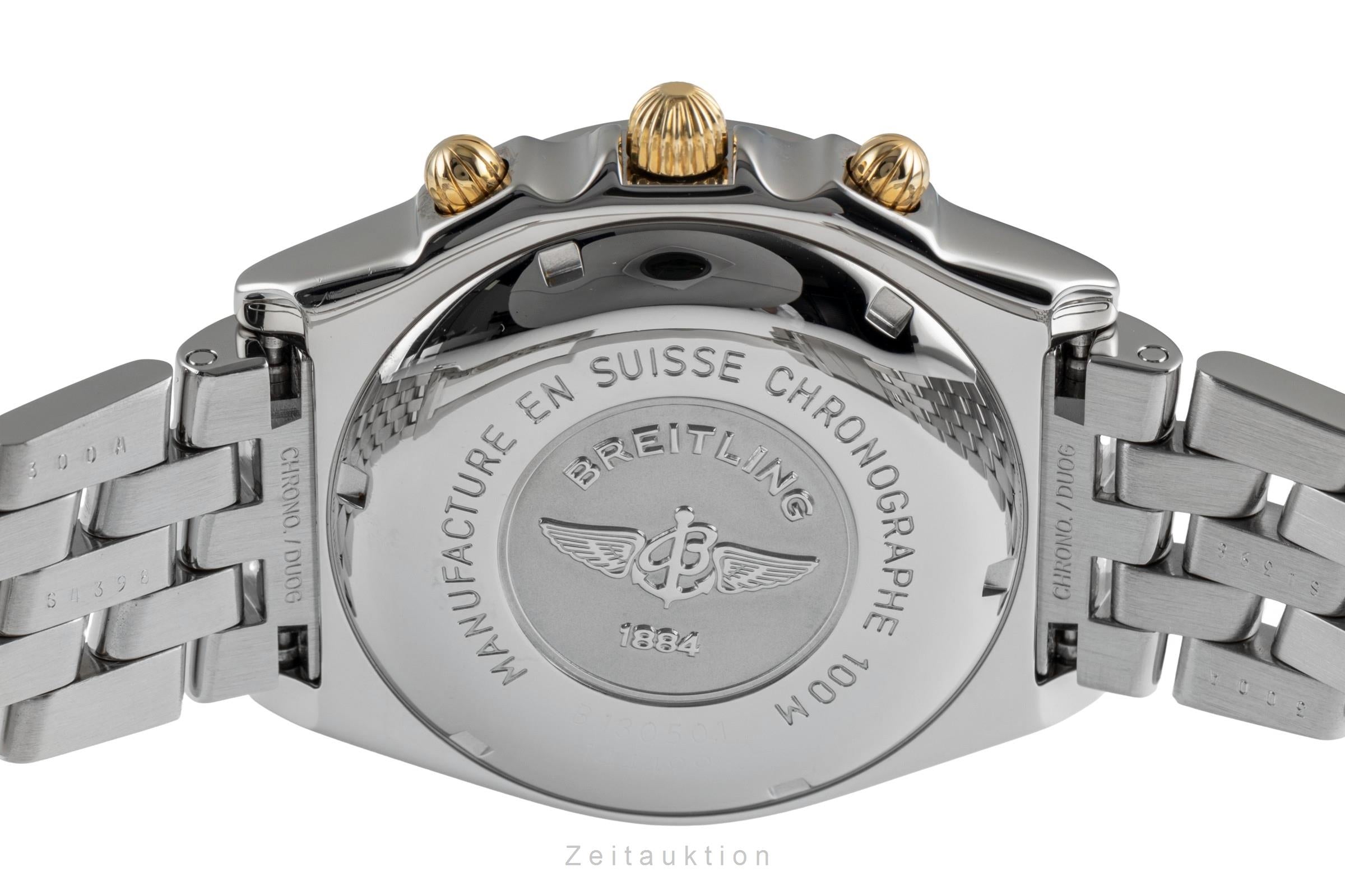 Breitling Chronomat Chronograph Stahl / Gold Automatik Herren Ref. B13050.1 B&P [2502672]