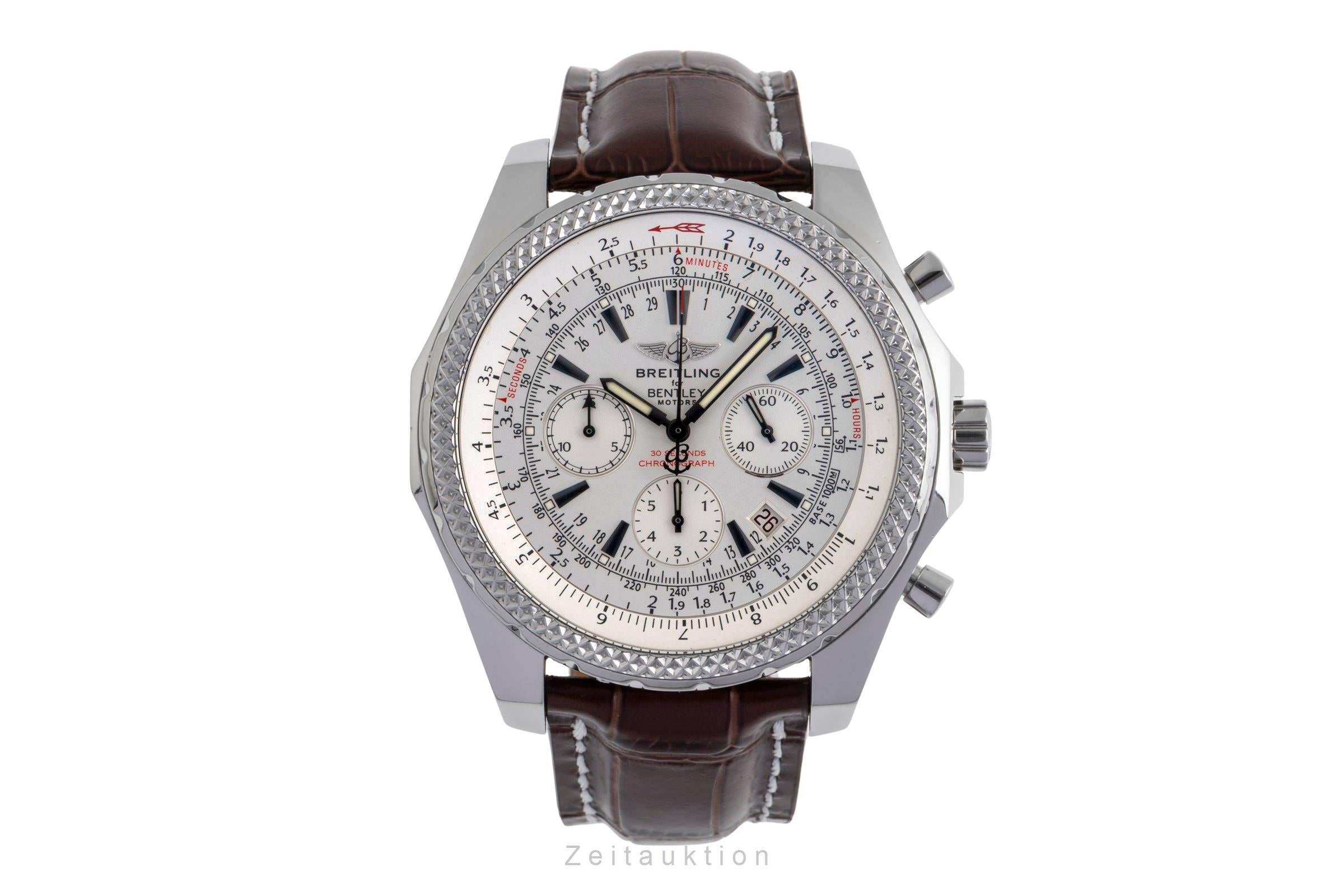Breitling Bentley Motors cronografo acciaio / titanio automatismo orologio da uomo A25362  [2502673]