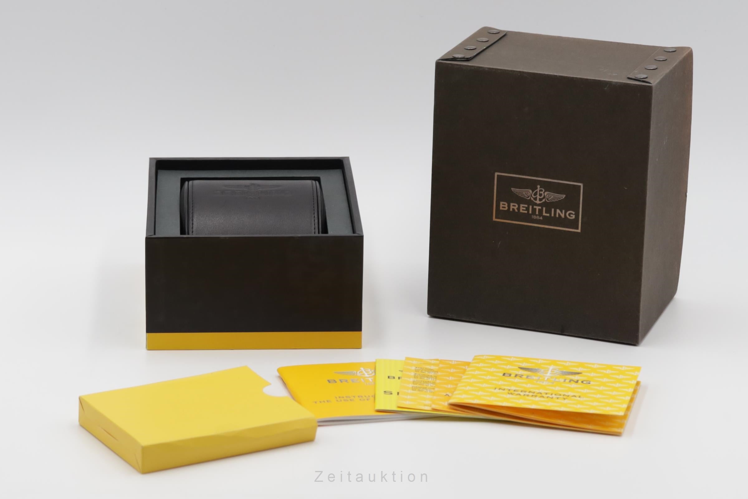 Breitling Bentley Motors cronografo acciaio / titanio automatismo orologio da uomo A25362  [2502673]