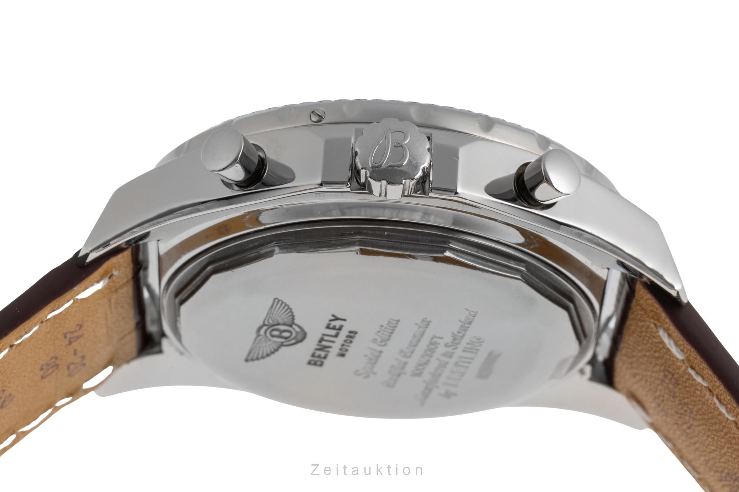 Breitling Bentley Motors cronografo acciaio / titanio automatismo orologio da uomo A25362  [2502673]