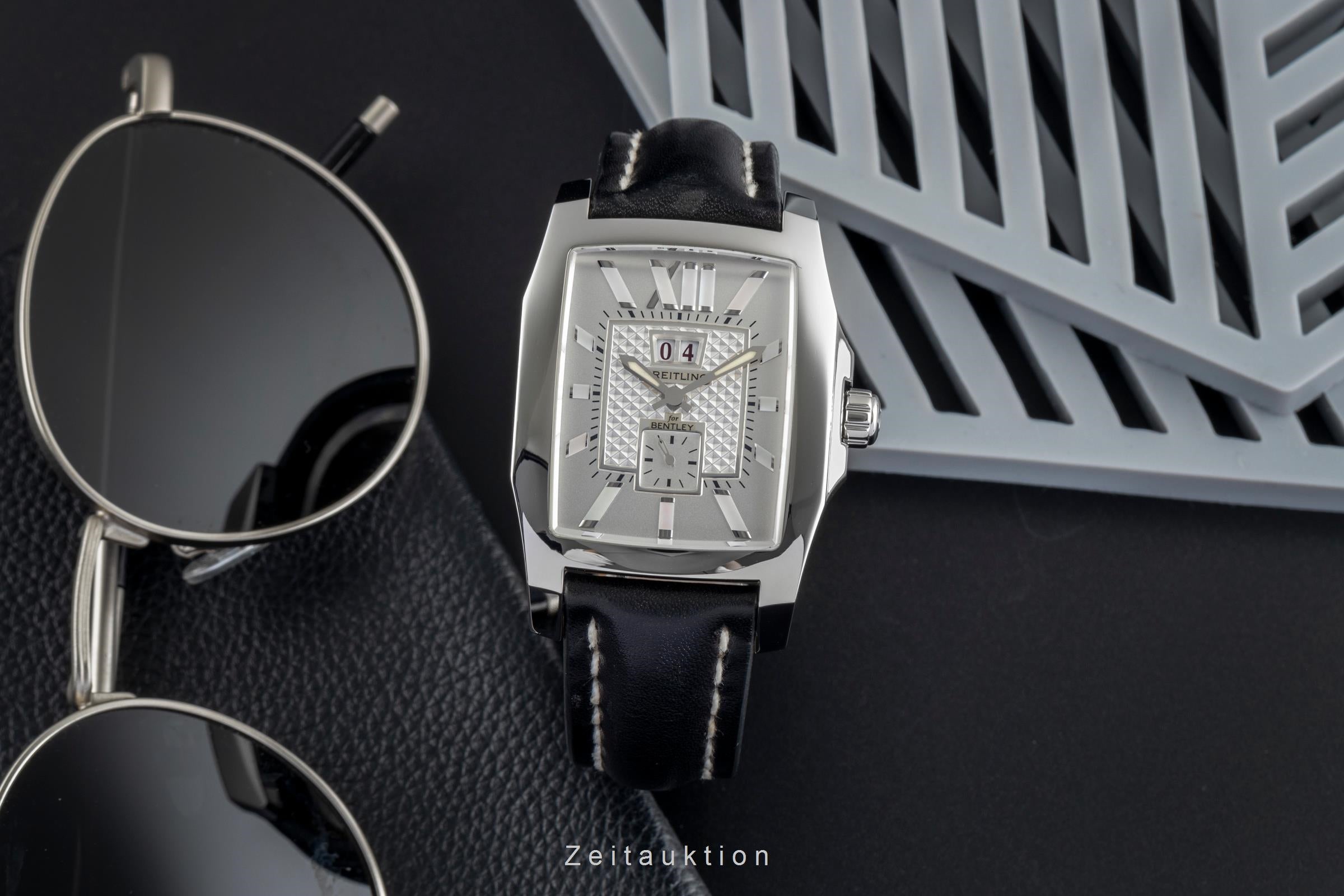 Breitling Bentley Flying B Automatik Big Date Edelstahl Herrenuhr Ref A16362 B&P [2502674]