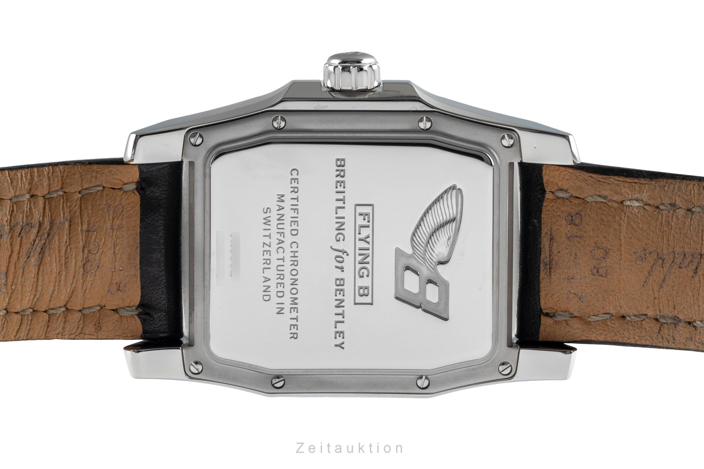 Breitling Bentley Flying B Automatik Big Date Edelstahl Herrenuhr Ref A16362 B&P [2502674]