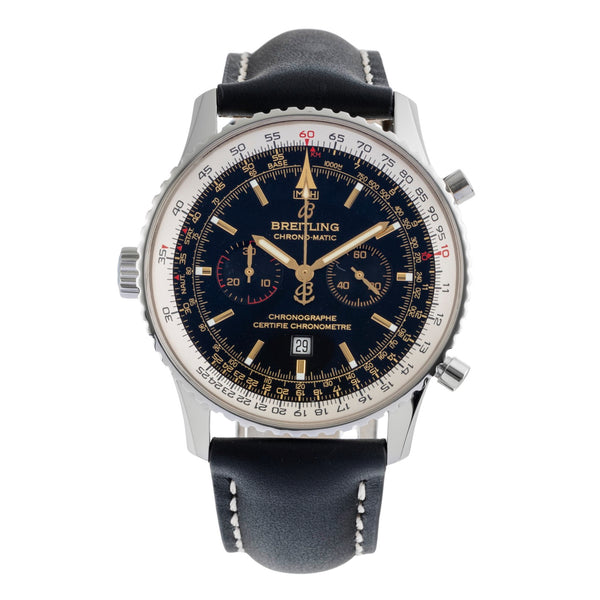 Breitling Chrono-Matic chronographe acier automatique montre pour hommes A41350 Limited  [2502675]
