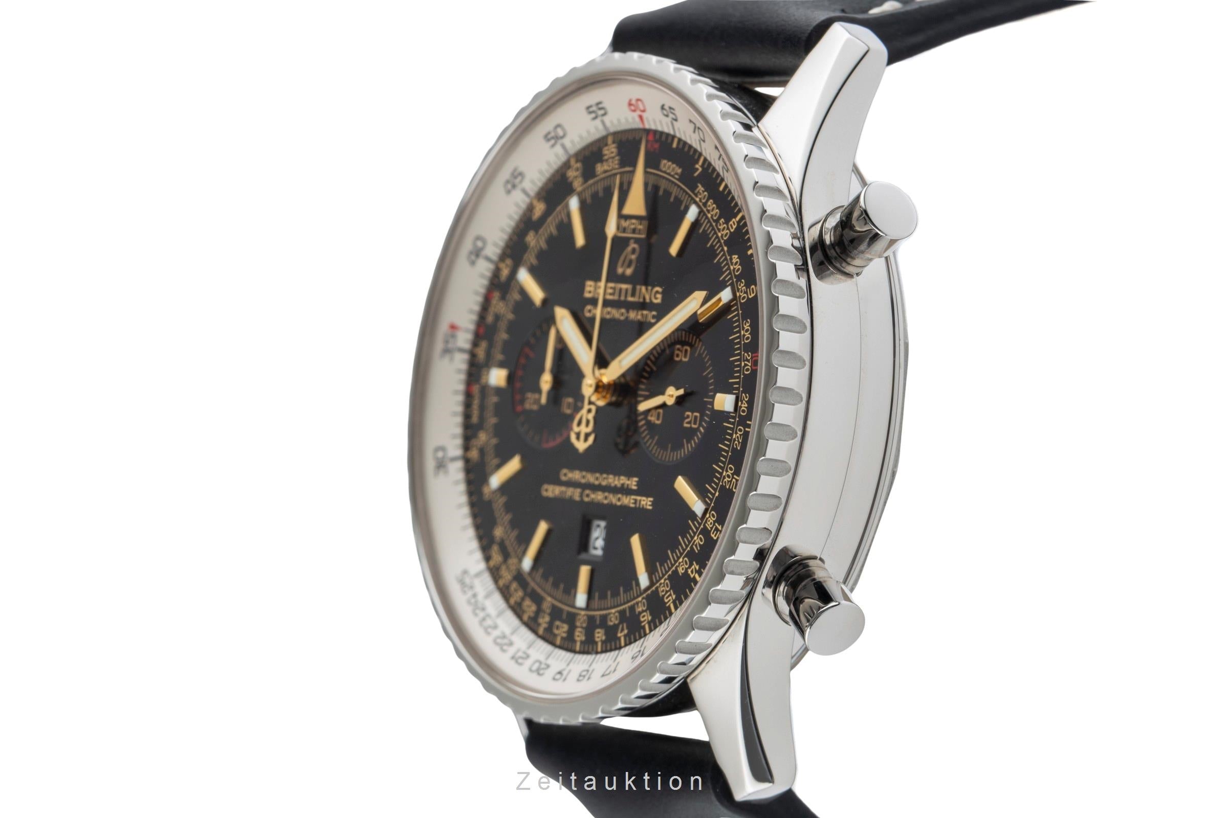 Breitling Chrono-Matic chronographe acier automatique montre pour hommes A41350 Limited  [2502675]