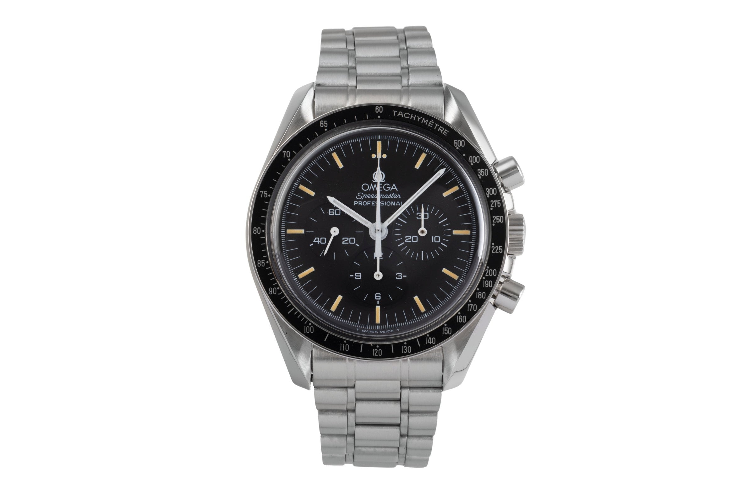 Omega Speedmaster Moonwatch chronograph steel manual winding men's watch 3590.50.00 LP: 7600EUR  [2502677]