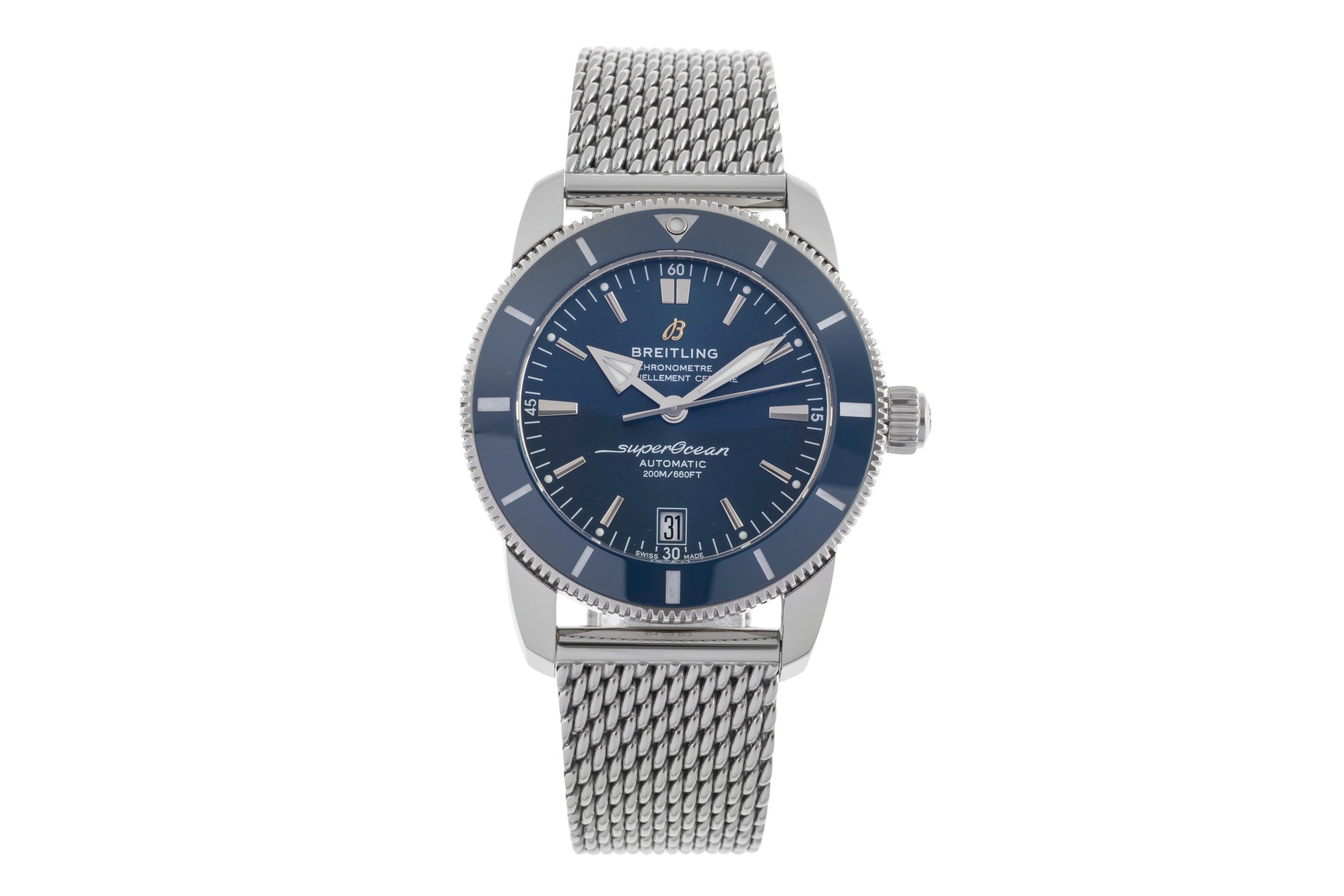 Breitling Superocean Heritage 42 acero automático reloj para caballeros AB2010161C1A1 LP: 5850EUR  [2502679]