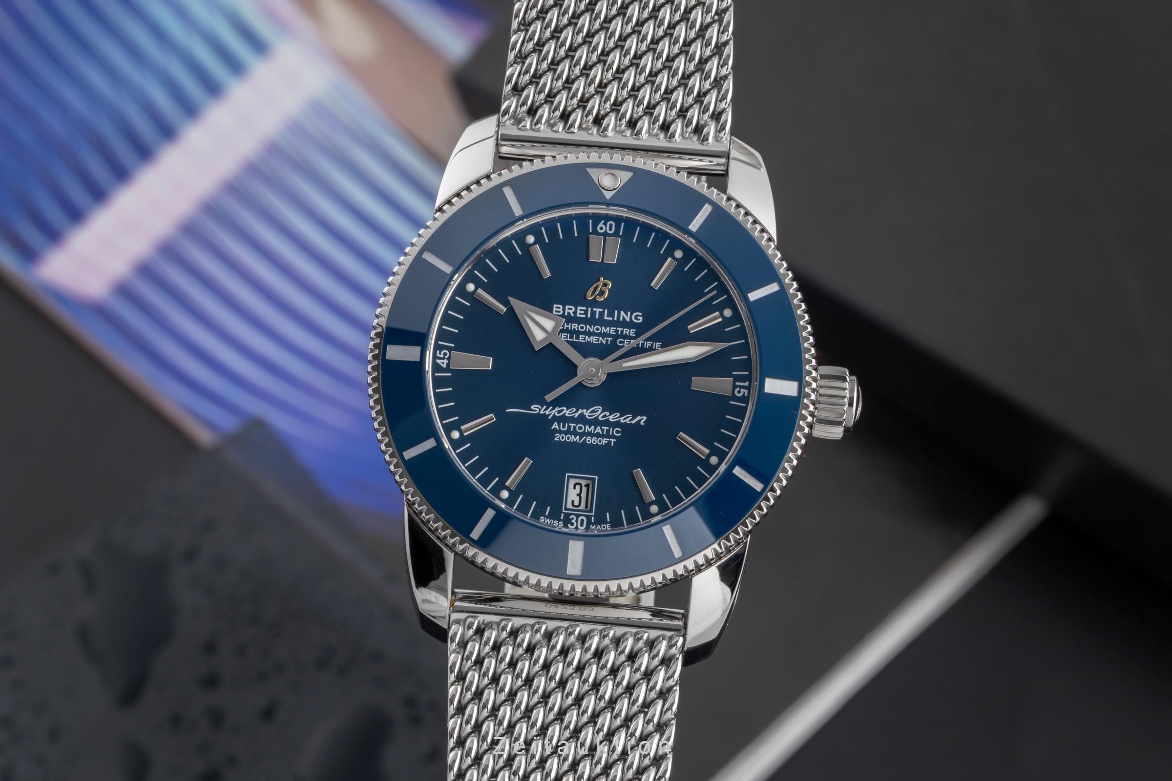 Breitling Superocean Heritage 42 steel automatic men's watch AB2010161C1A1 LP: 5850EUR  [2502679]