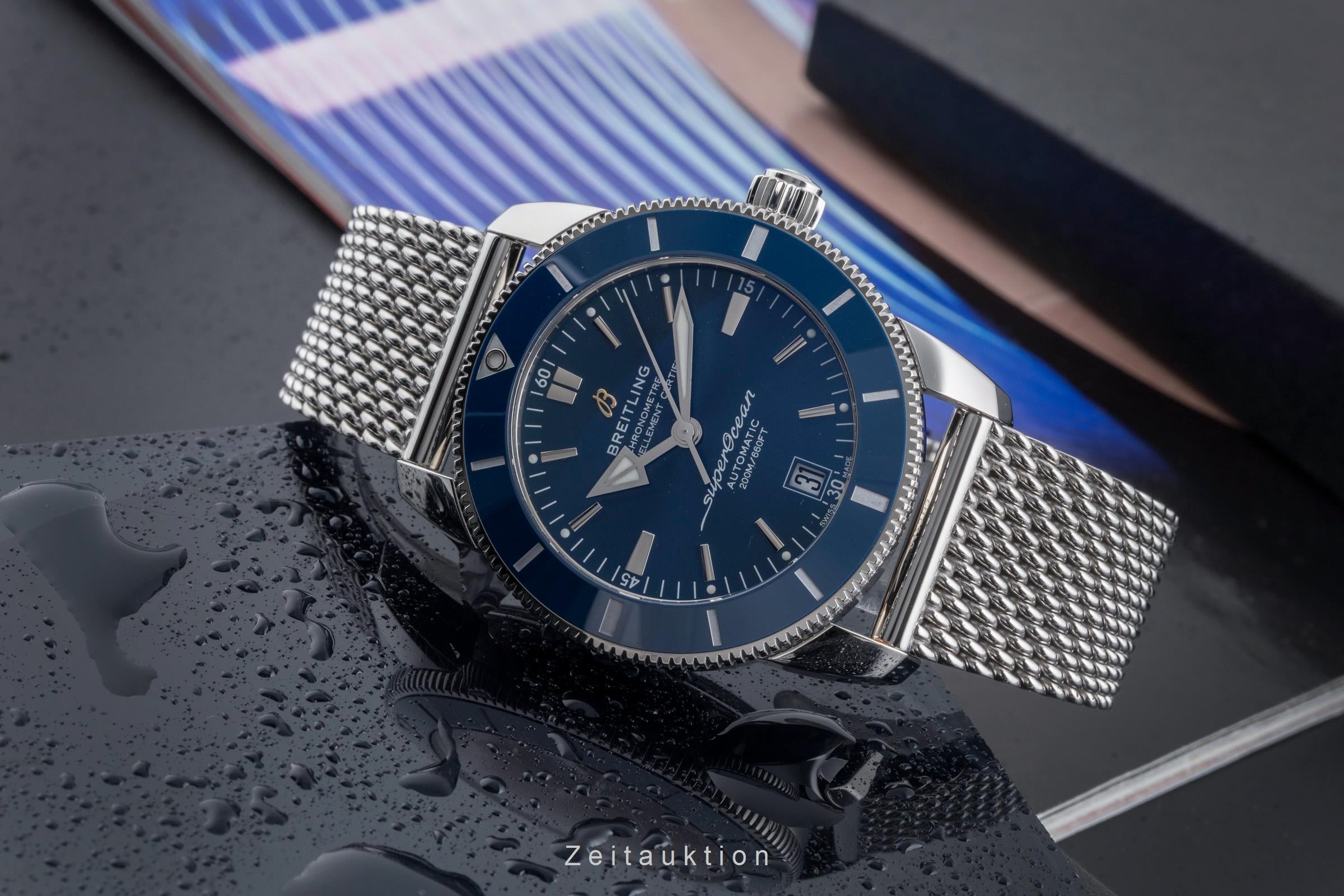 Breitling Superocean Heritage 42 acero automático B20 Ref