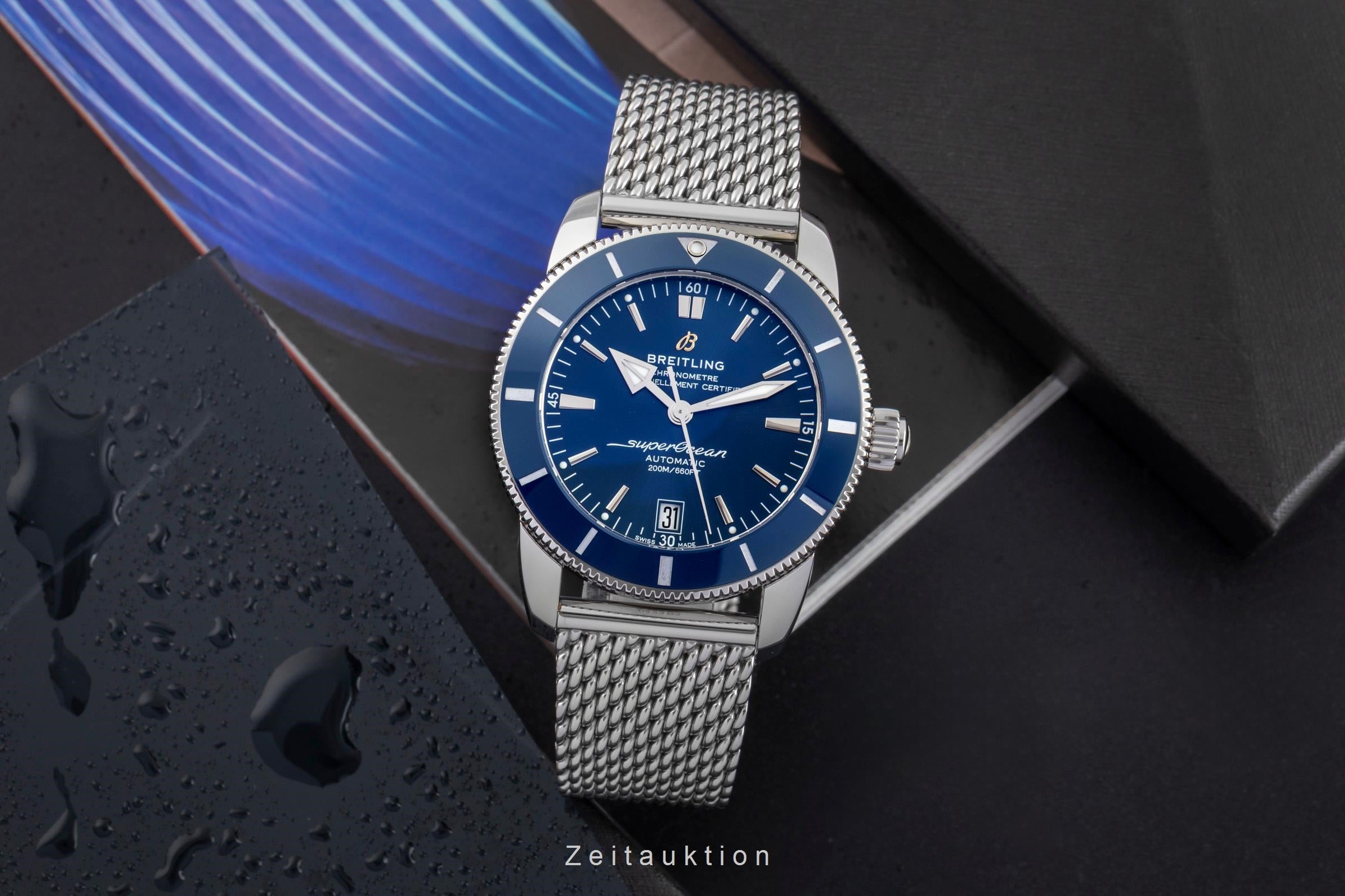 Breitling Superocean Heritage 42 steel automatic men's watch AB2010161C1A1 LP: 5850EUR  [2502679]