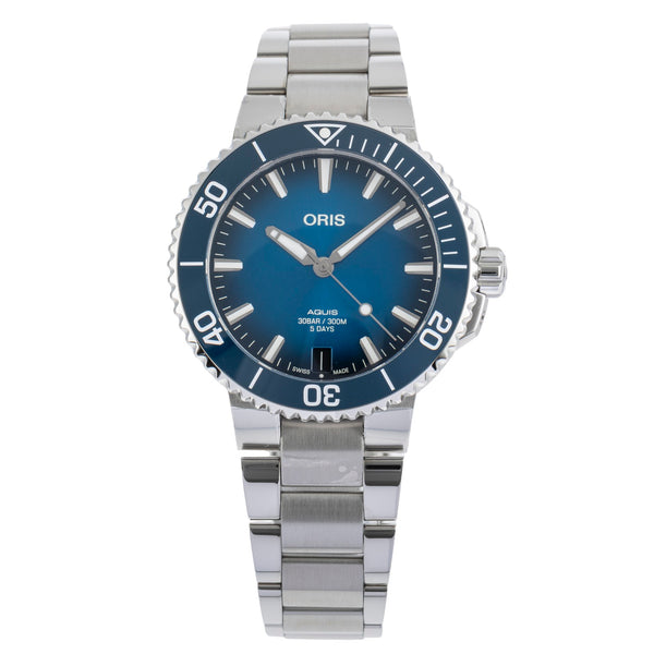 Oris Aquis Date Stahl Automatik Herren Ref. 01 400 7769 4135 Box & Papiere 2025 [2502680]
