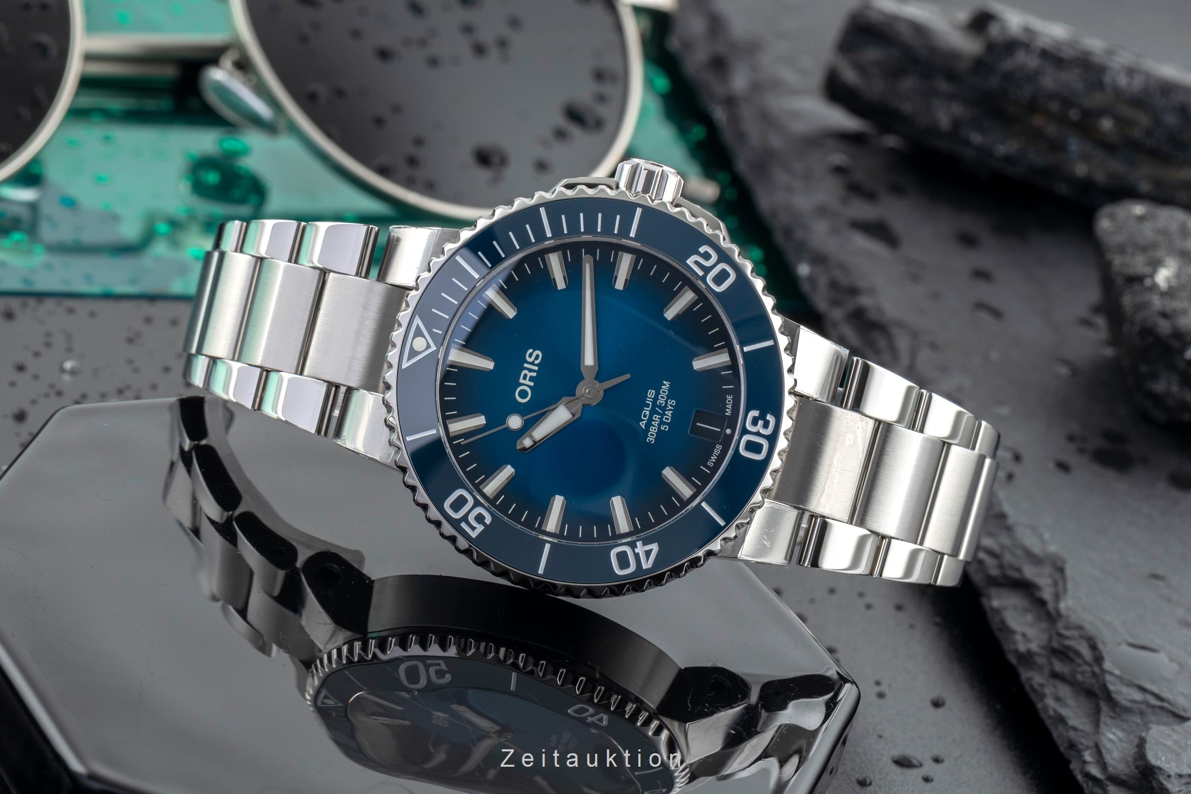 Oris Aquis Date Stahl Automatik Herren Ref. 01 400 7769 4135 Box & Papiere 2025 [2502680]