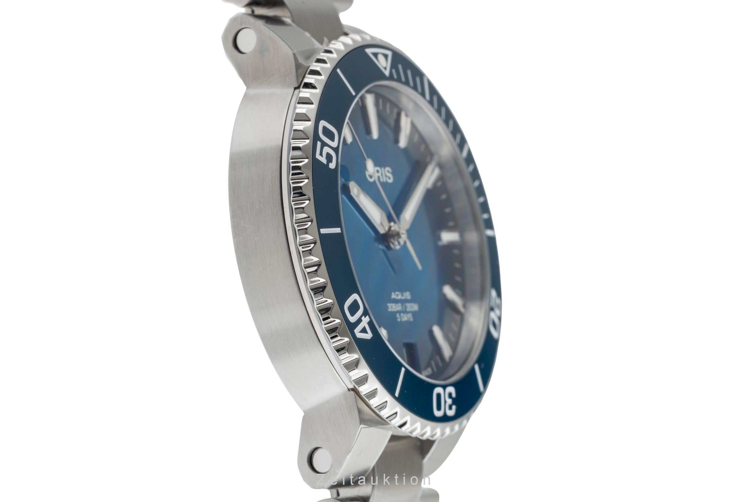 Oris Aquis Date Stahl Automatik Herren Ref. 01 400 7769 4135 Box & Papiere 2025 [2502680]
