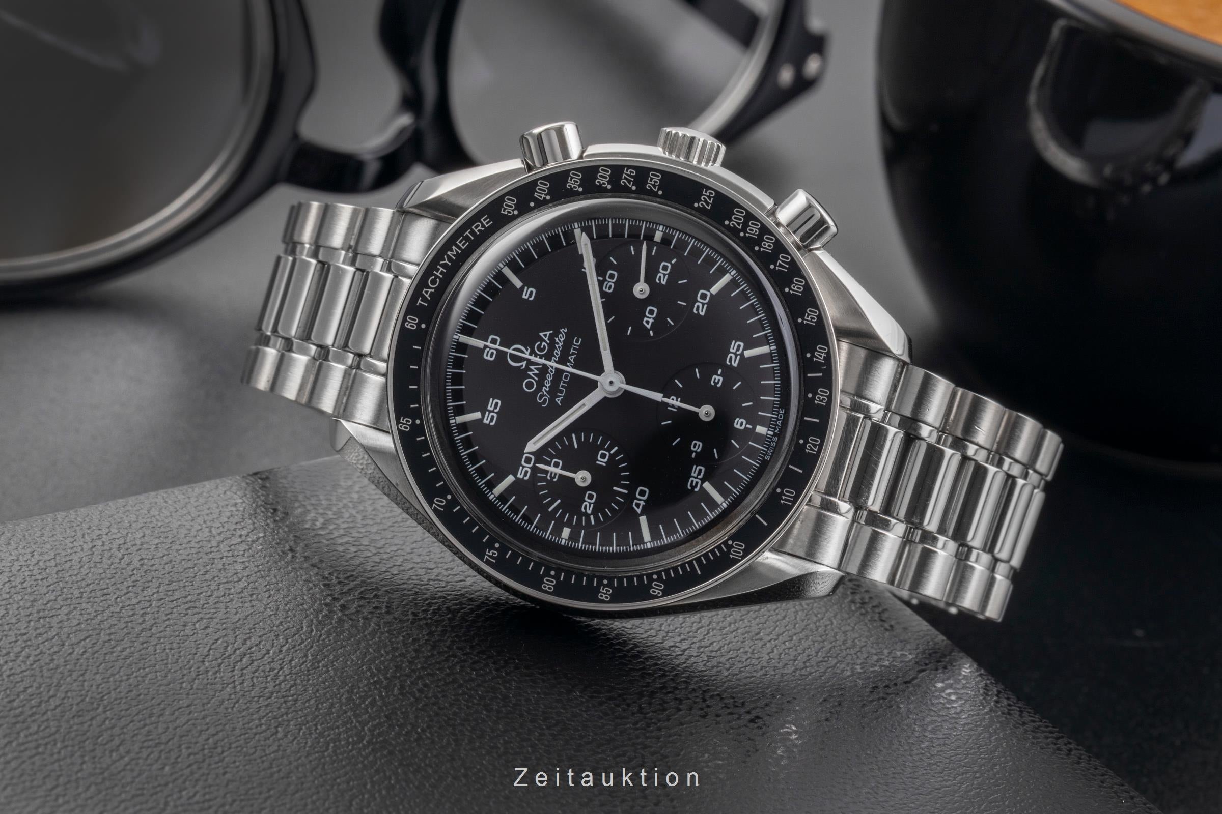 Omega Speedmaster chronograph steel automatic men's watch 3510.50.00 LP: 7600EUR  [2502681]