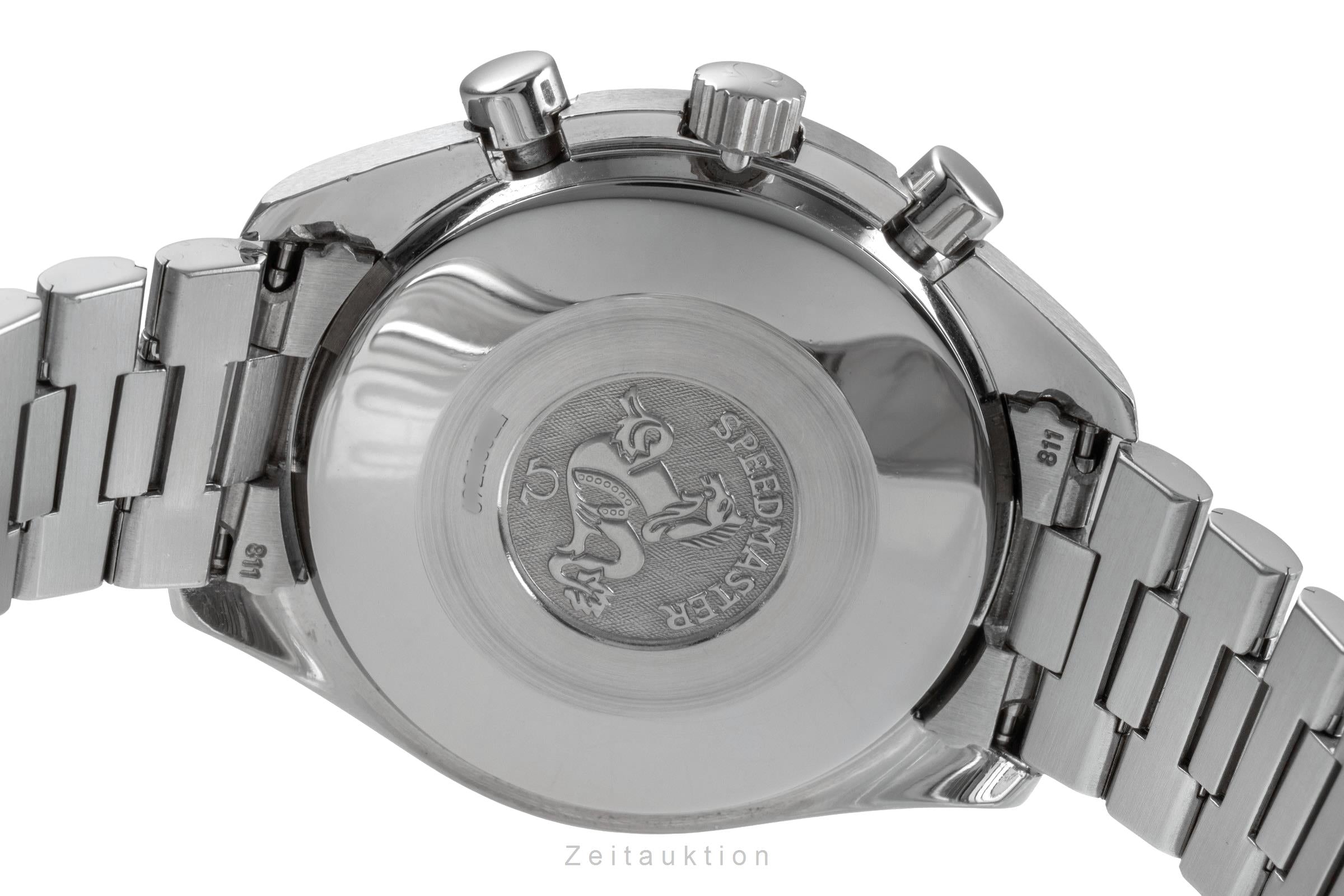 時計 OMEGA Speedmaster Automatic 3510.50.00 Omega Speedmaster chronograph steel automatic Kal. 3220 Ref