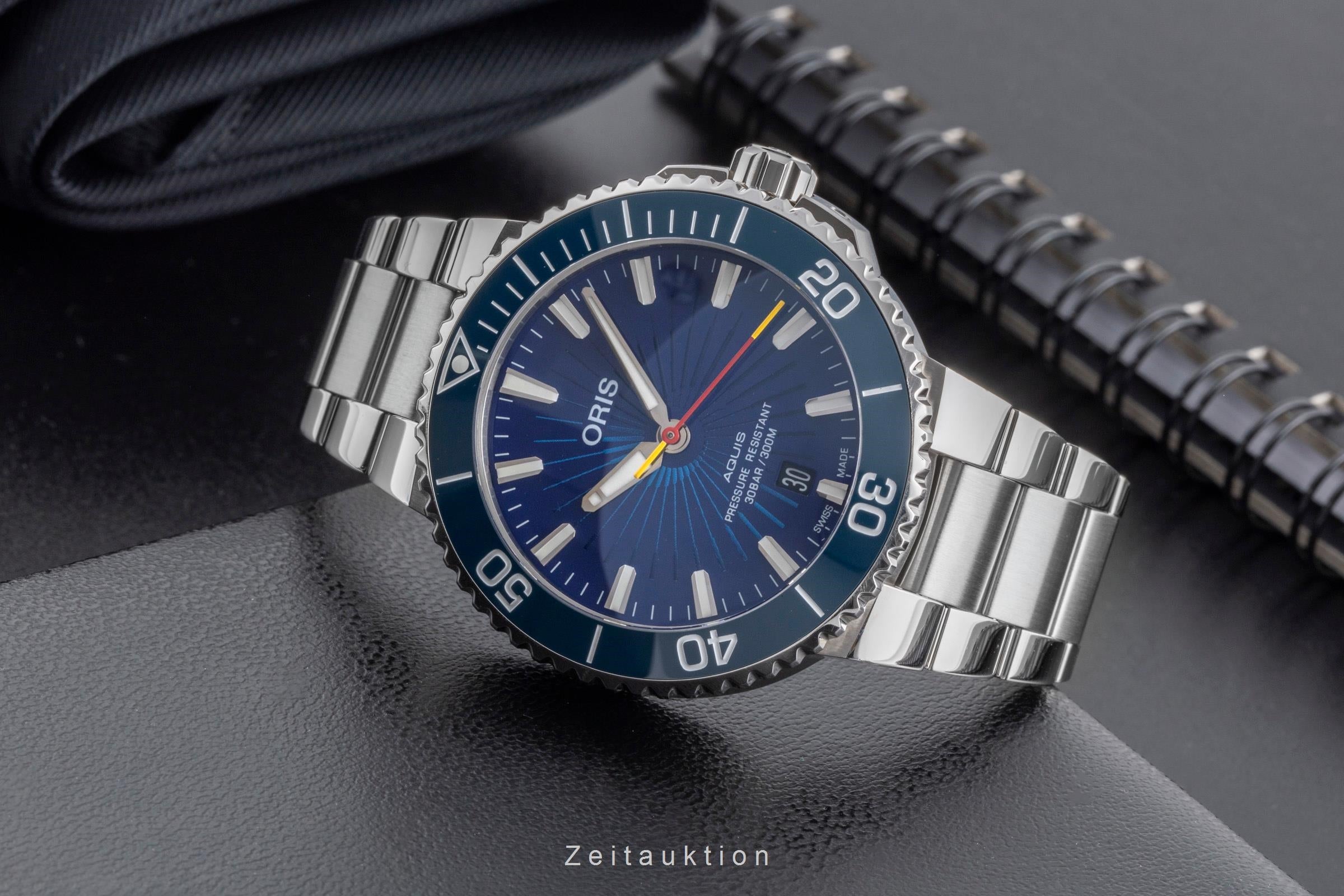 Oris Aquis Date acero automático reloj para caballeros 01 733 7766 4185  [2502682]