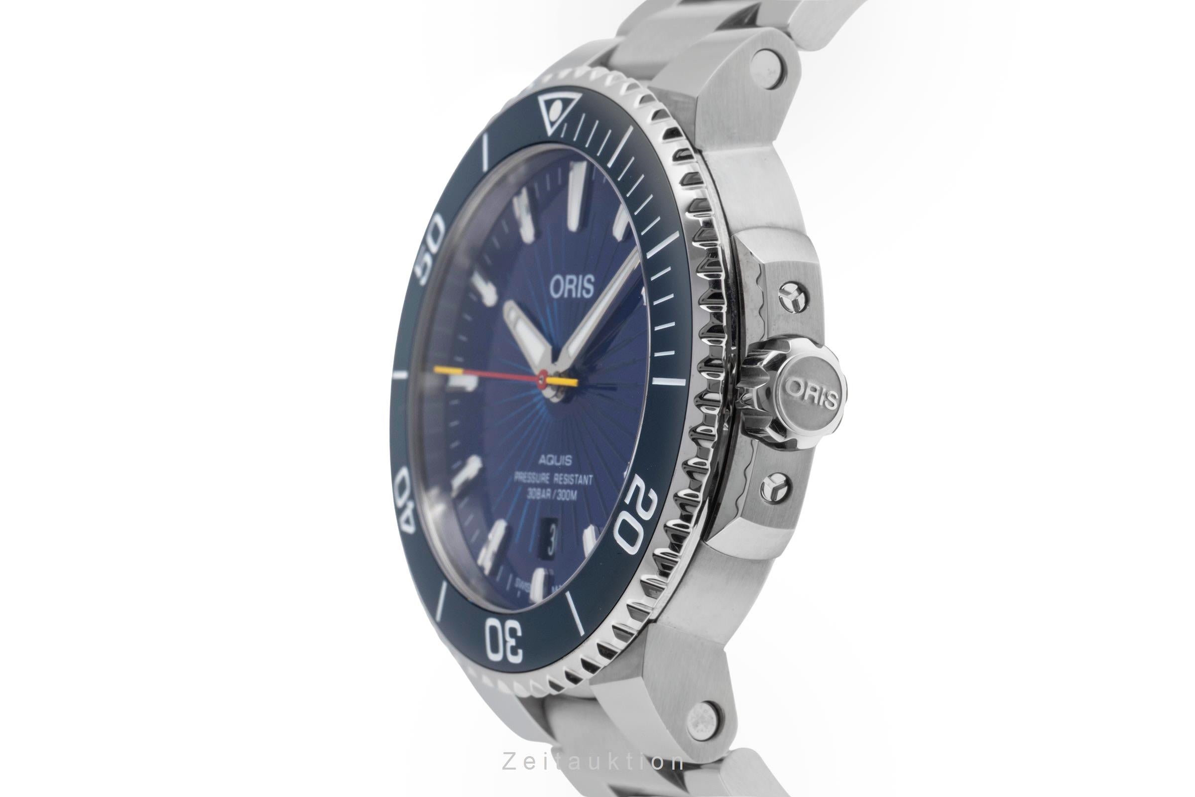 Oris Aquis Date acero automático reloj para caballeros 01 733 7766 4185  [2502682]