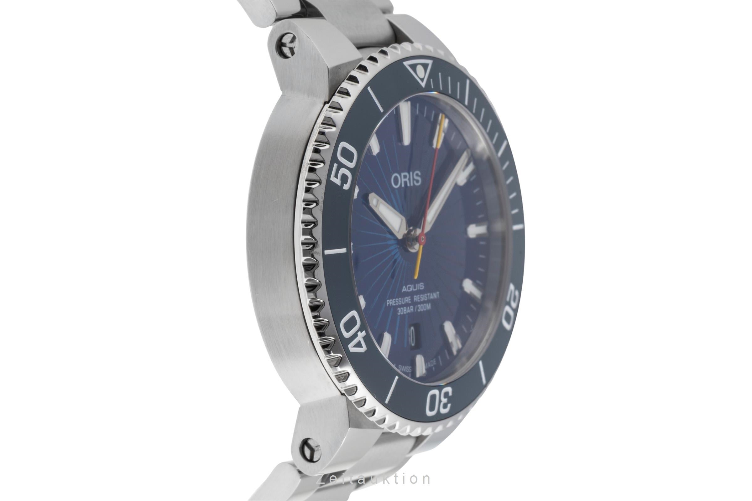 Oris Aquis Date acero automático reloj para caballeros 01 733 7766 4185  [2502682]