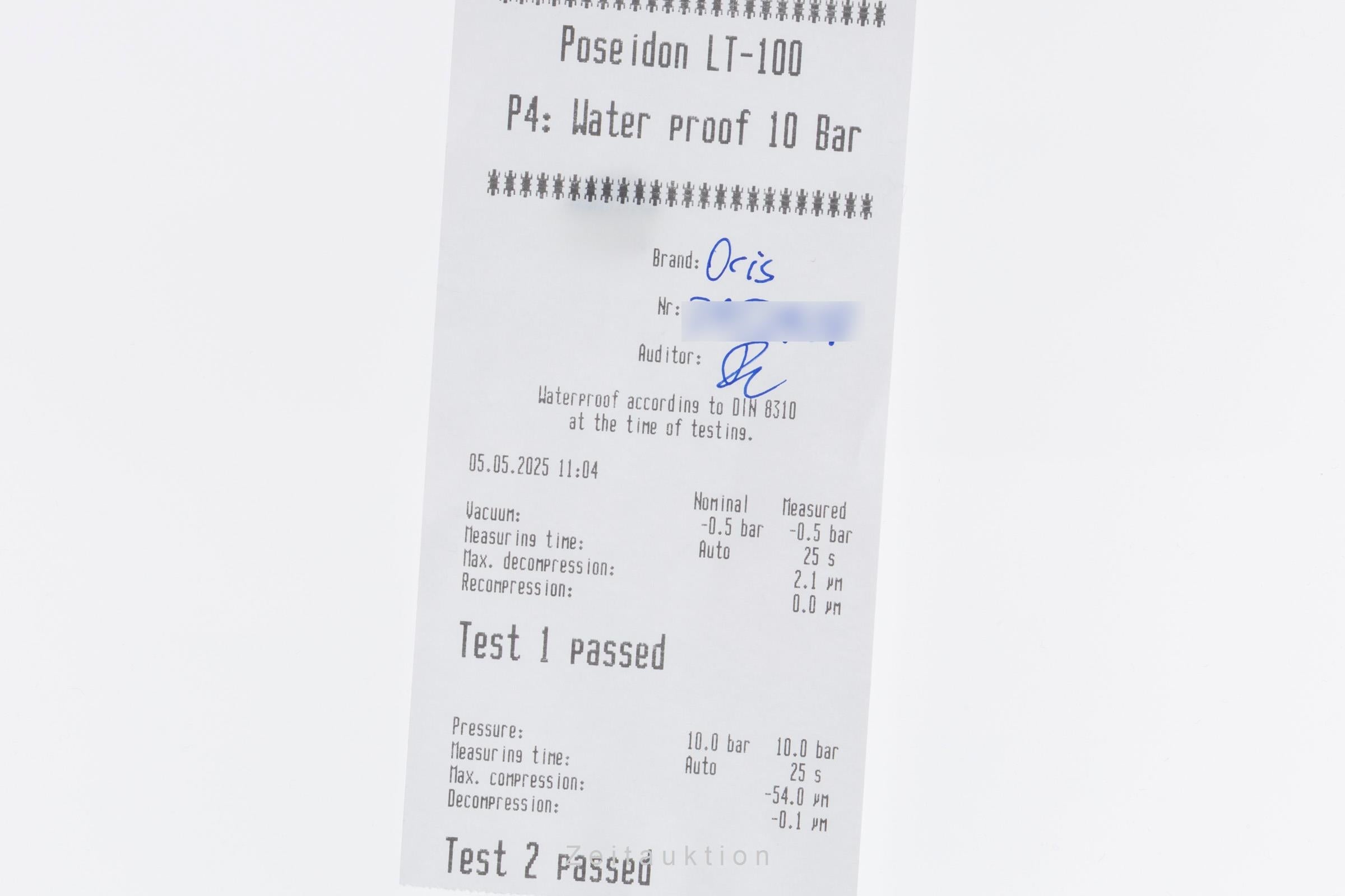 Oris Aquis Date acero automático reloj para caballeros 01 733 7766 4185  [2502682]