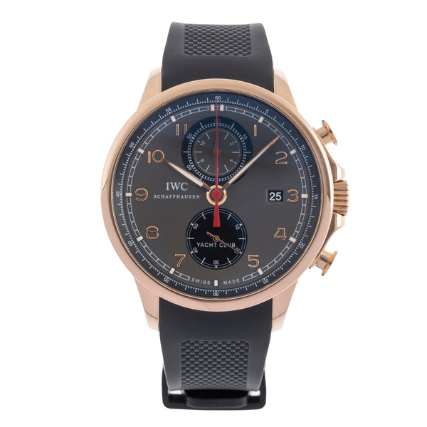 IWC Portugieser chronograph 18 ct red gold automatic men's watch IW390202  [2502683]