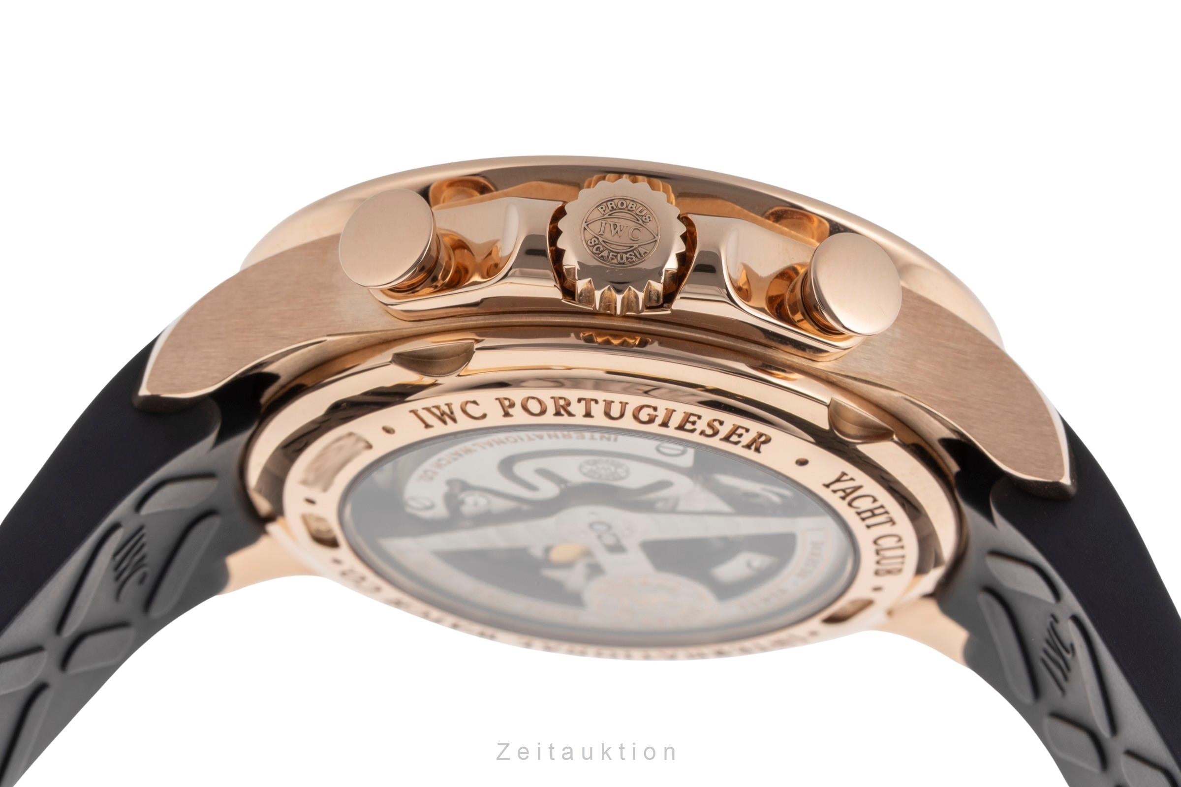 IWC Portugieser chronograph 18 ct red gold automatic men's watch IW390202  [2502683]