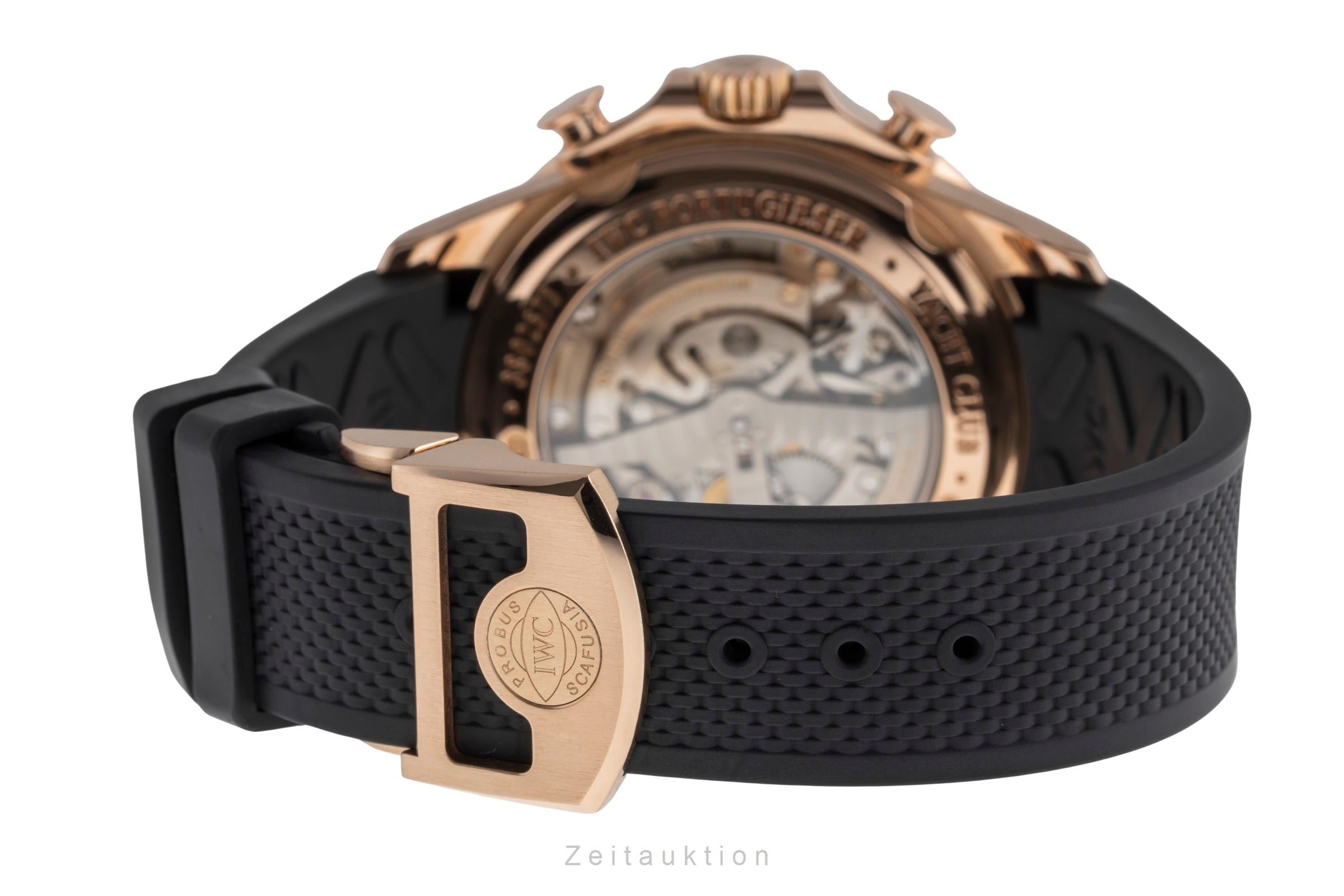 IWC Portugieser chronograph 18 ct red gold automatic men's watch IW390202  [2502683]