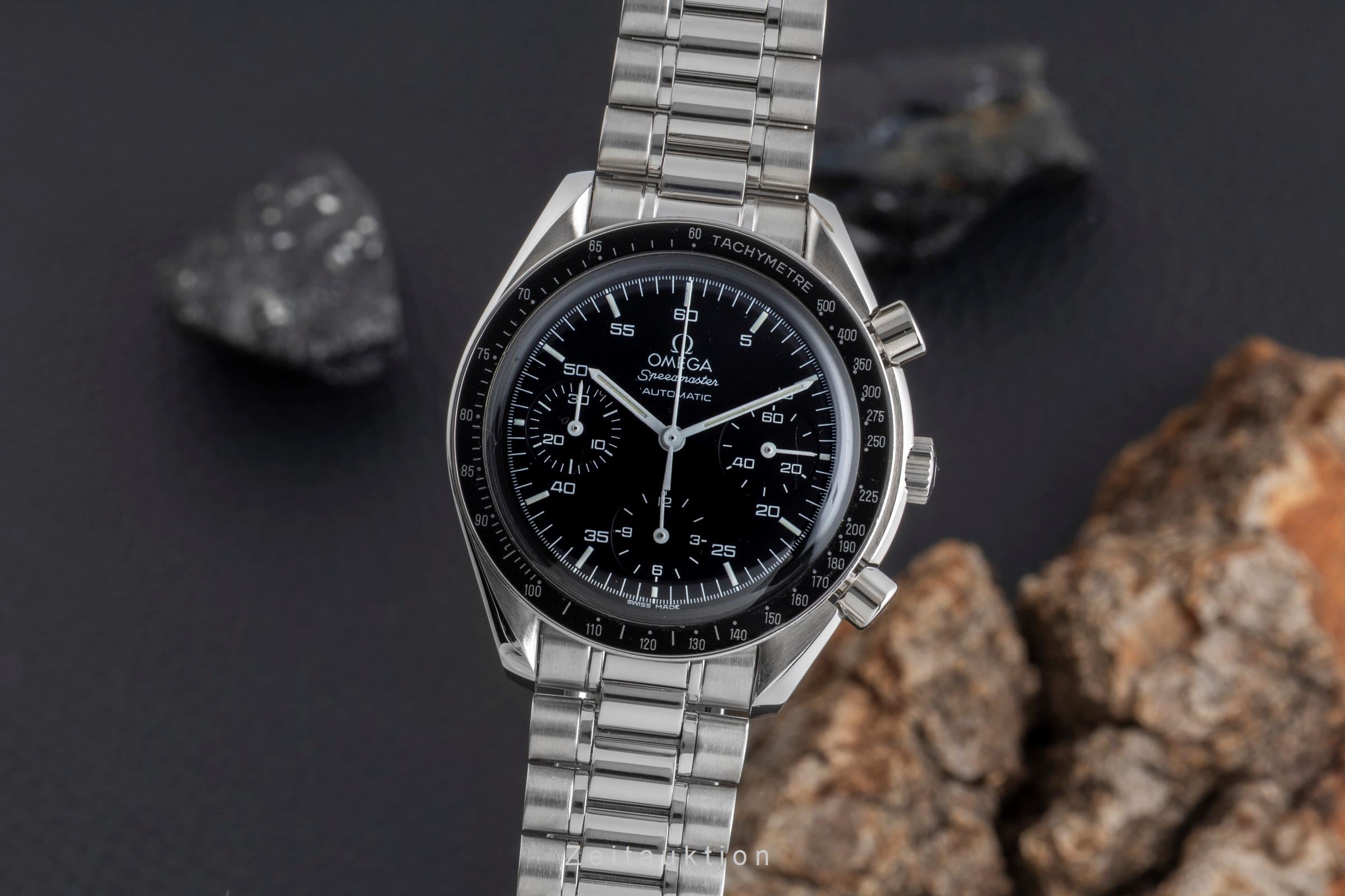 Omega Speedmaster chronograph steel automatic men's watch 3510.50.00 LP: 7600EUR  [2502684]