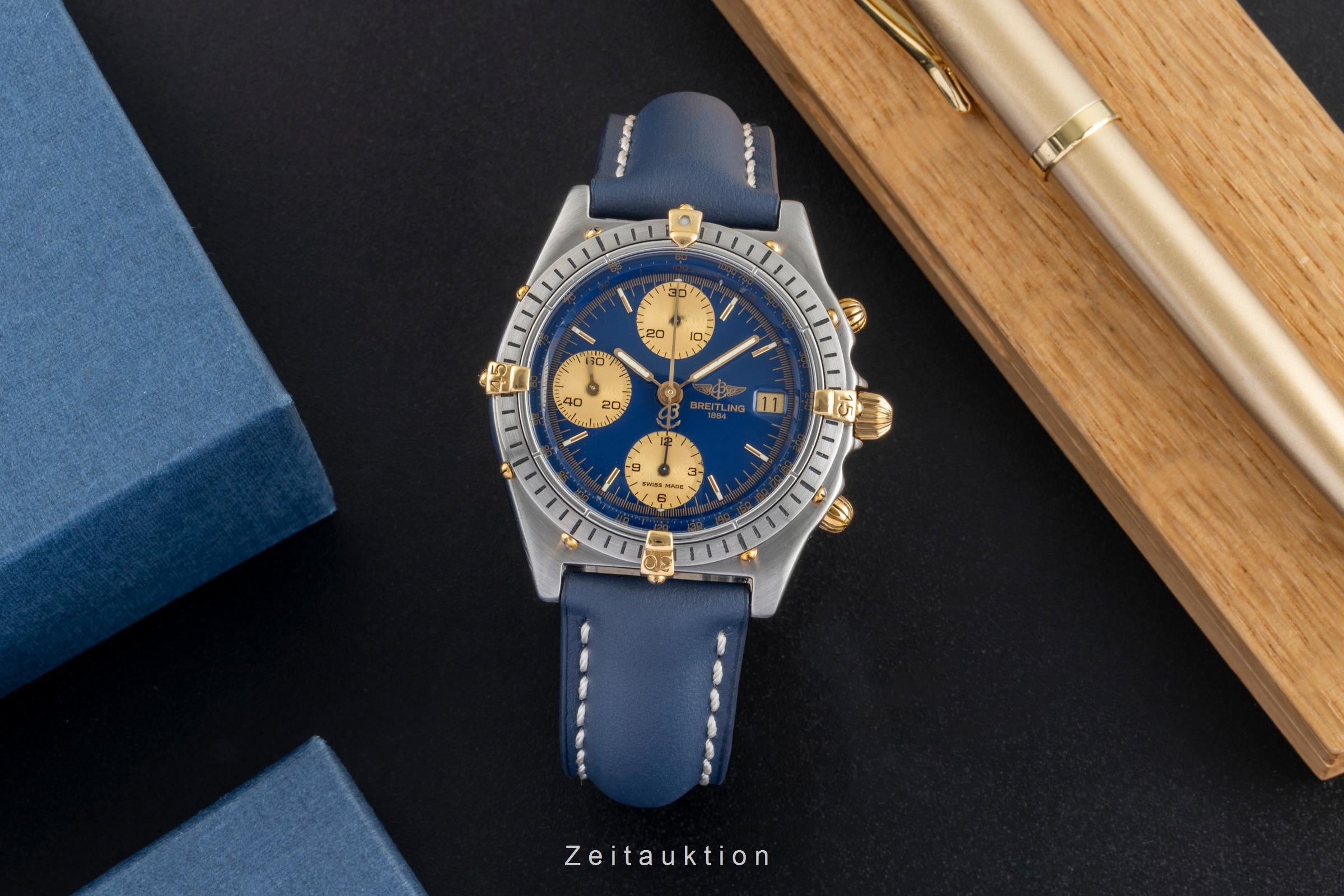 Breitling Chronomat Chronograph Stahl / Gold Automatik Herrenuhr Ref. 81.950  [2502687]