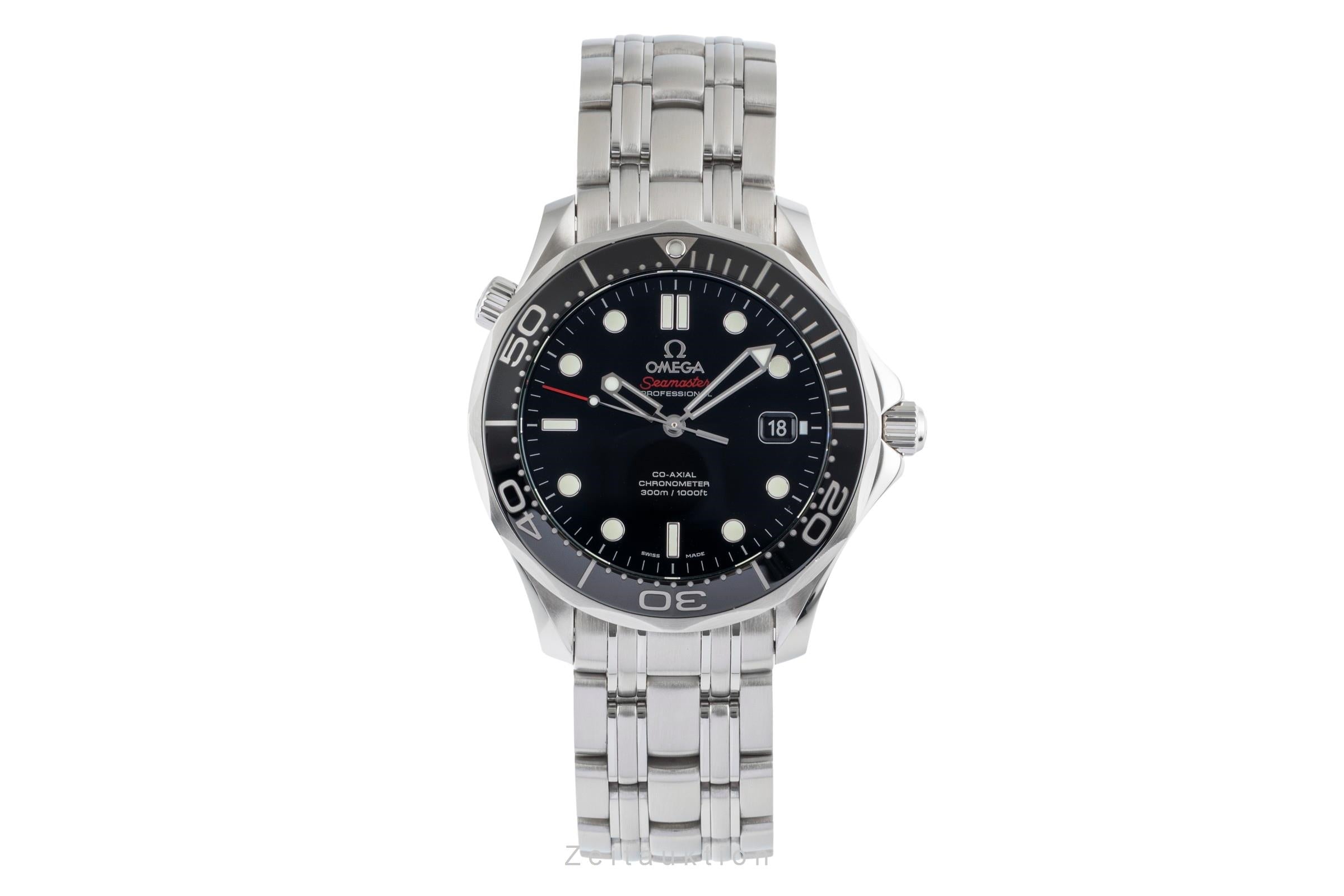 Omega Seamaster steel automatic men's watch 212.30.41.20.01.003 LP: 6500EUR  [2502688]