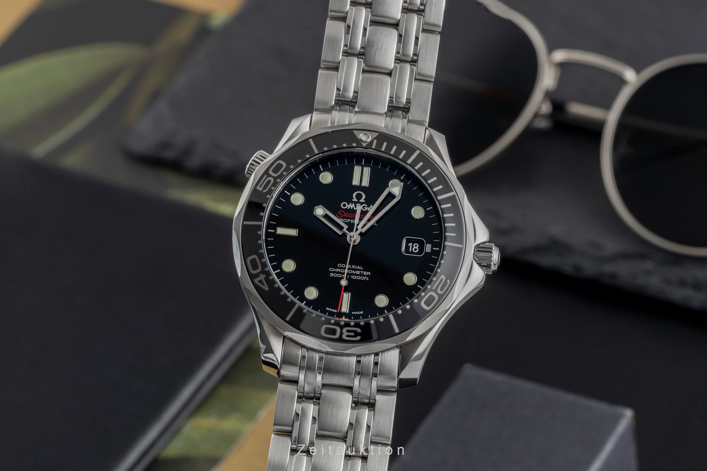 Omega Seamaster steel automatic men's watch 212.30.41.20.01.003 LP: 6500EUR  [2502688]