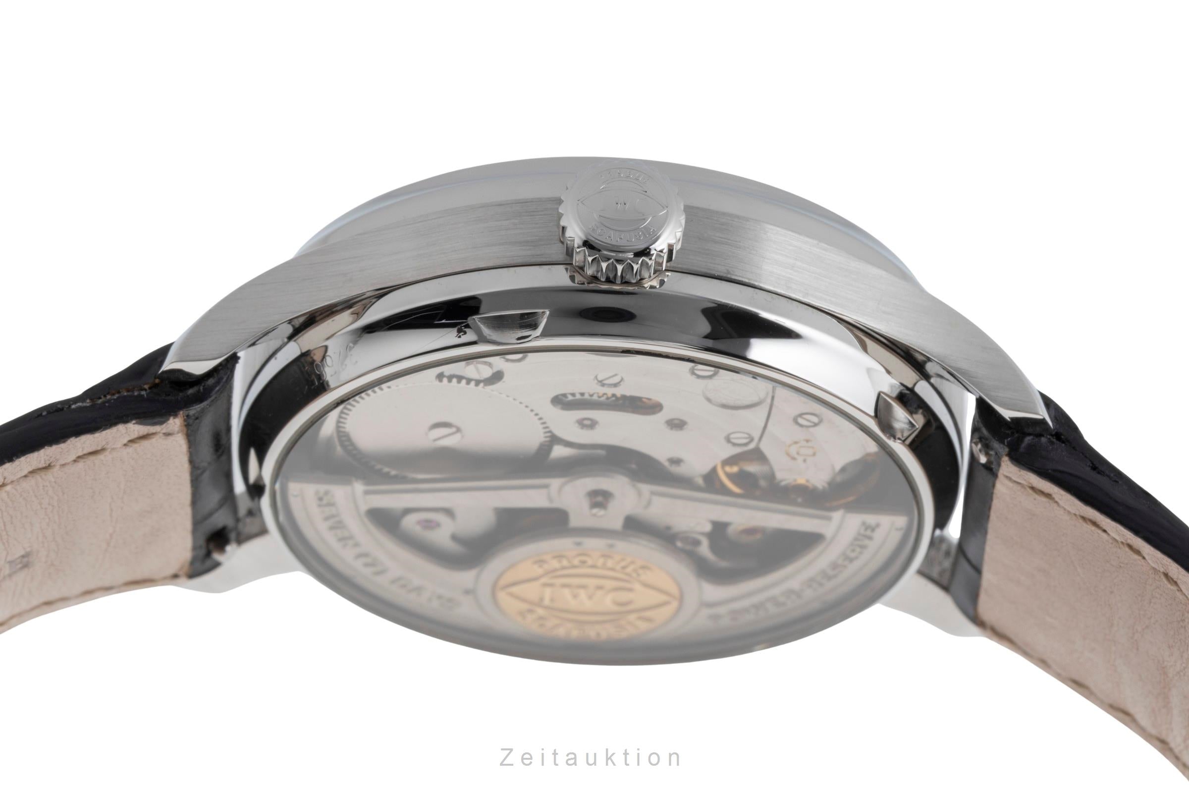 IWC Portugieser acciaio automatismo orologio da uomo IW500107 LP: 14000EUR  [2502689]