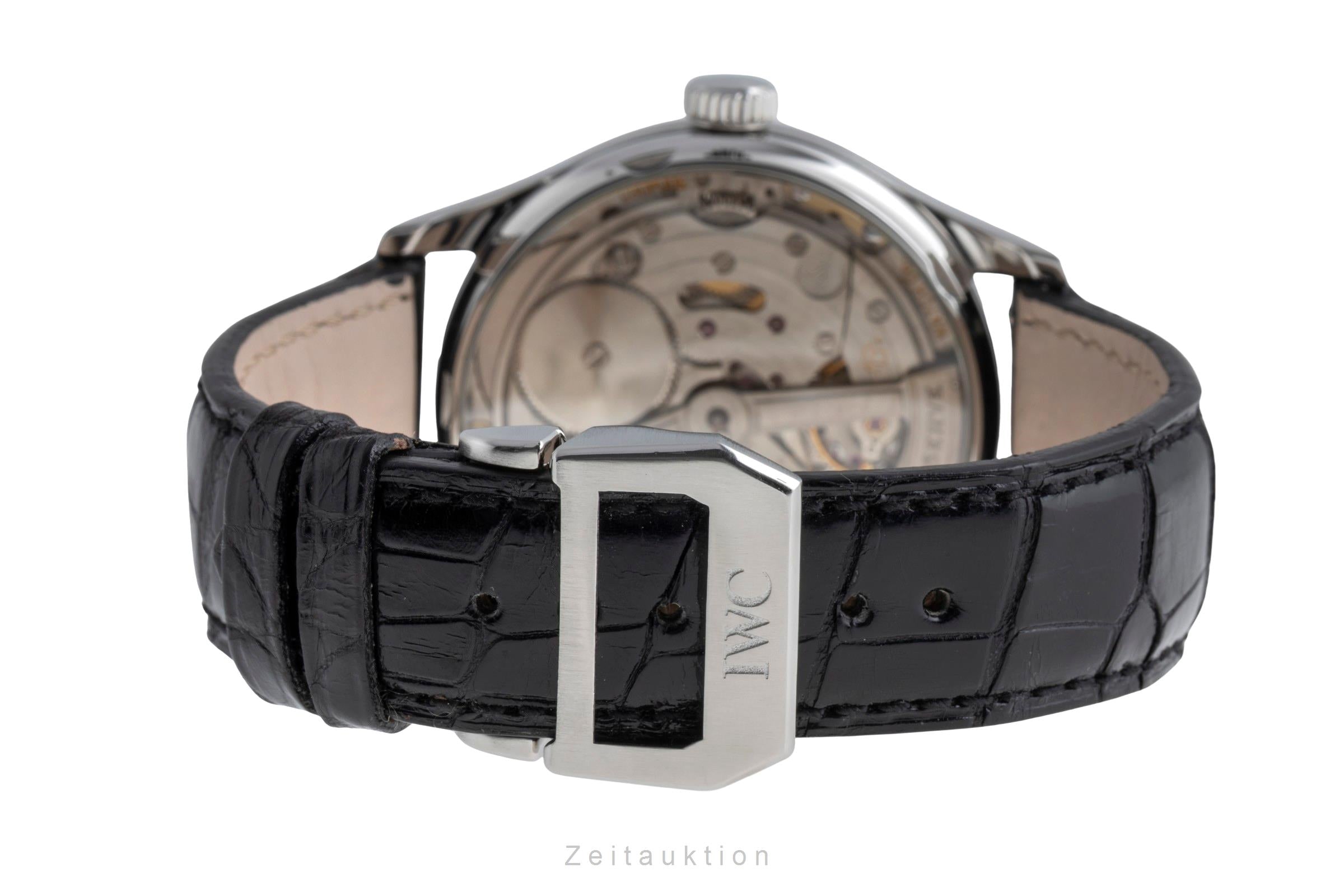 IWC Portugieser acciaio automatismo orologio da uomo IW500107 LP: 14000EUR  [2502689]