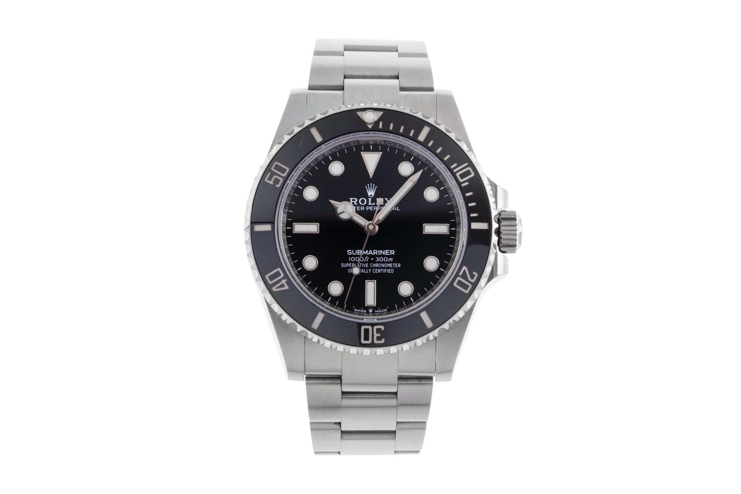 Rolex Submariner acero automático reloj para caballeros 124060  [2502692]
