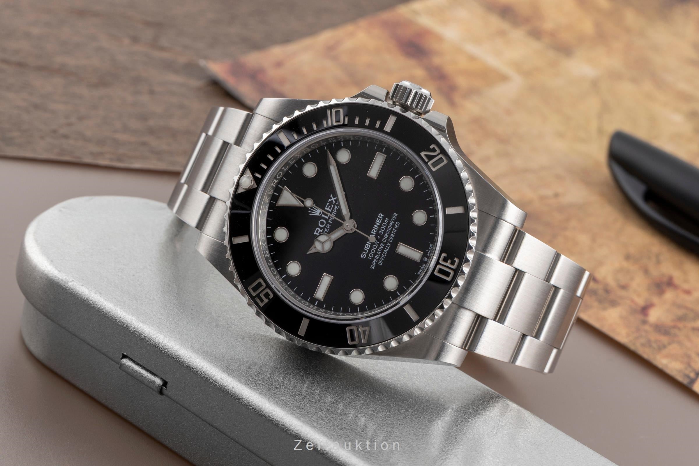 Rolex Submariner acero automático reloj para caballeros 124060  [2502692]