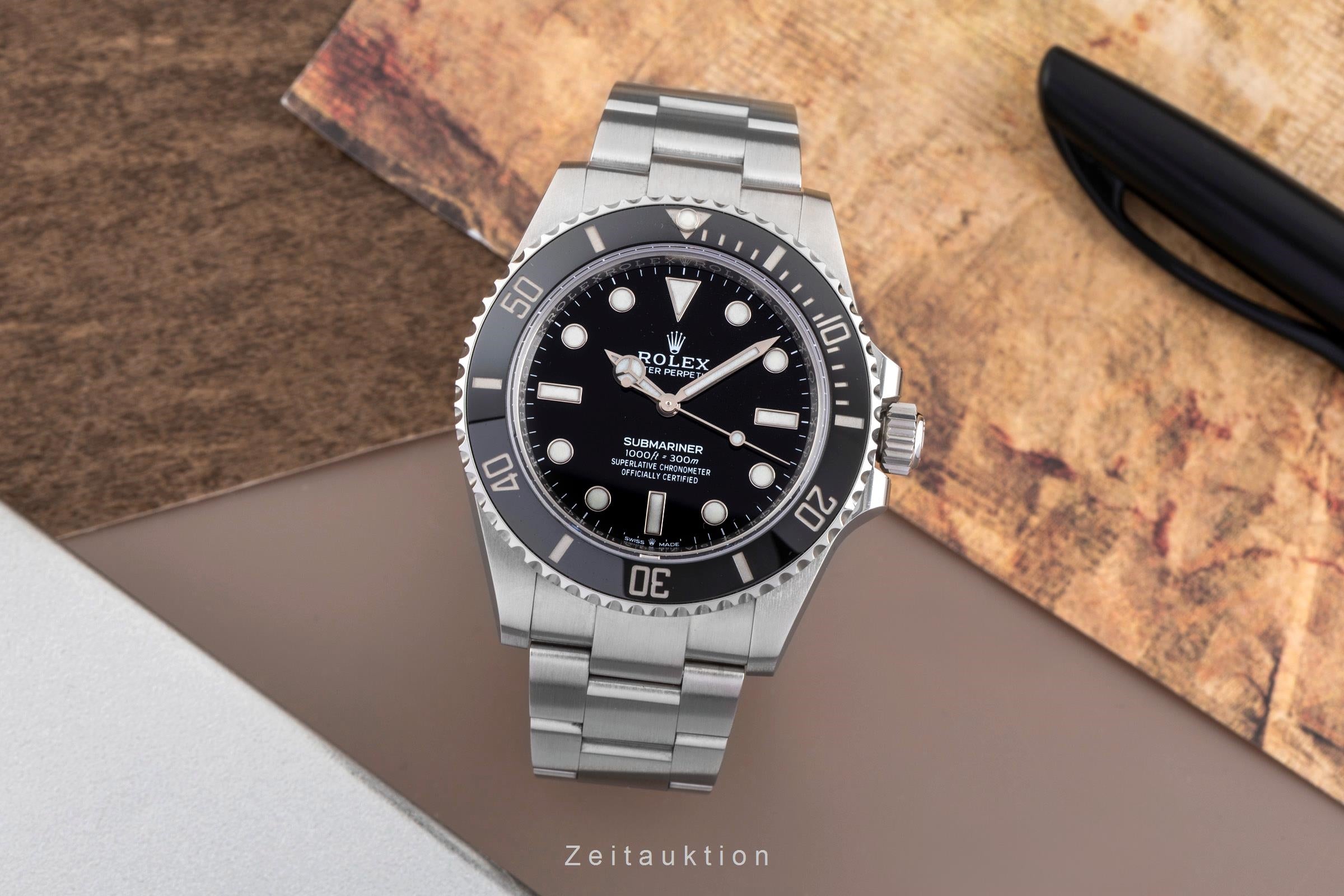 Rolex Submariner acero automático reloj para caballeros 124060  [2502692]