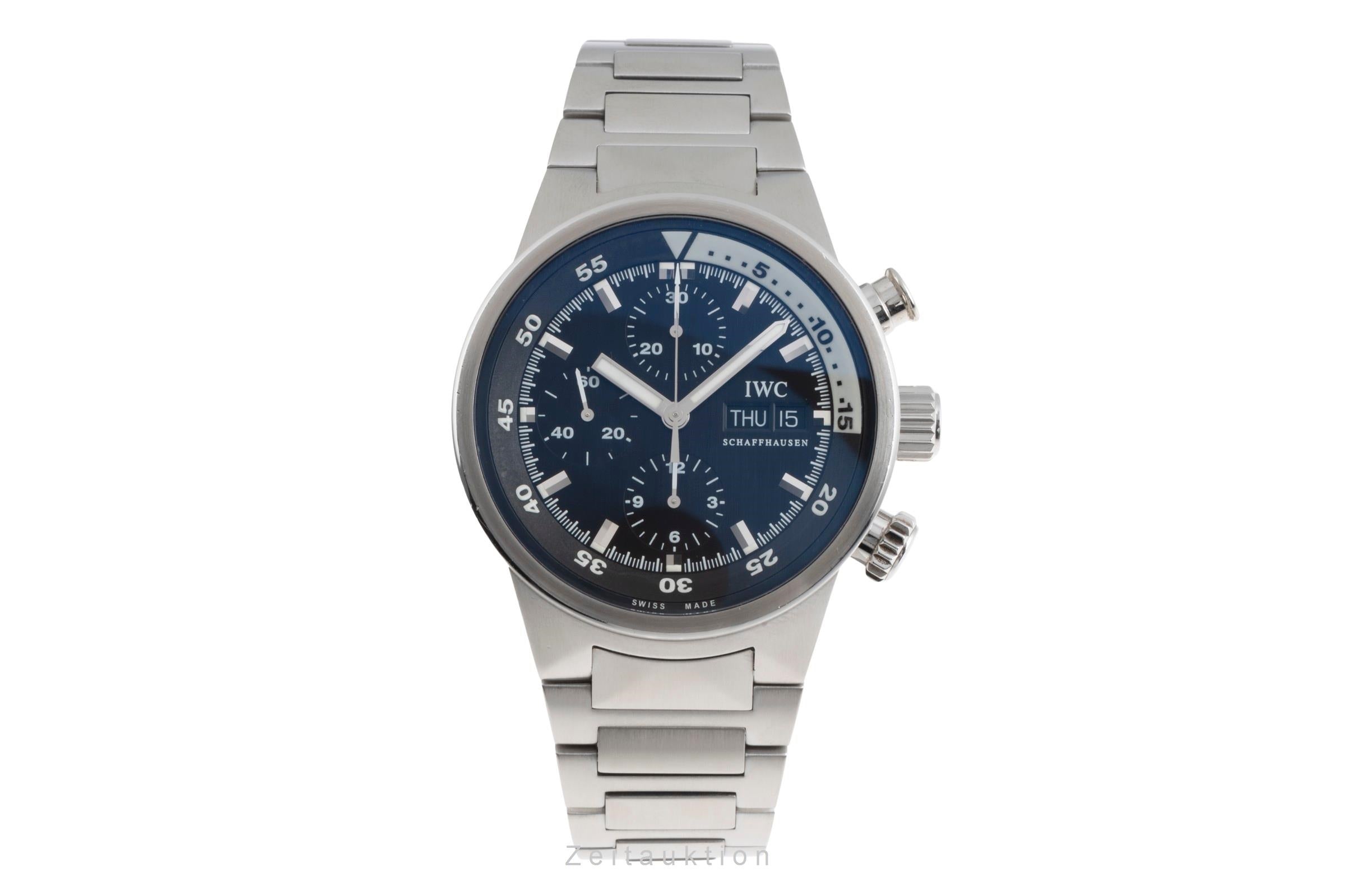 IWC Aquatimer cronógrafo acero automático reloj para caballeros IW371928  [2502693]
