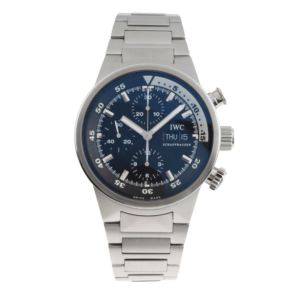 IWC Aquatimer cronógrafo acero automático reloj para caballeros IW371928  [2502693]