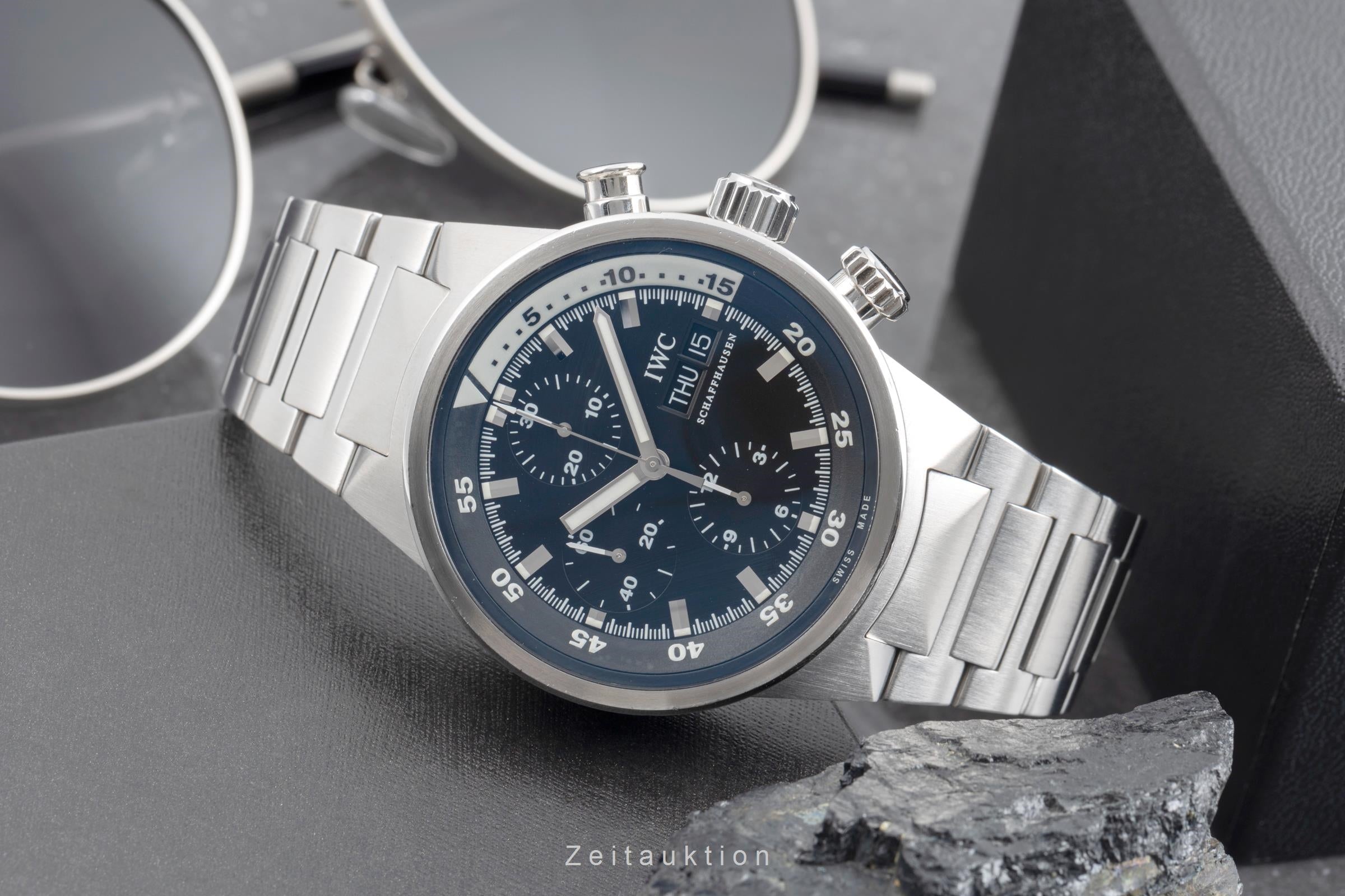 IWC Aquatimer cronógrafo acero automático reloj para caballeros IW371928  [2502693]