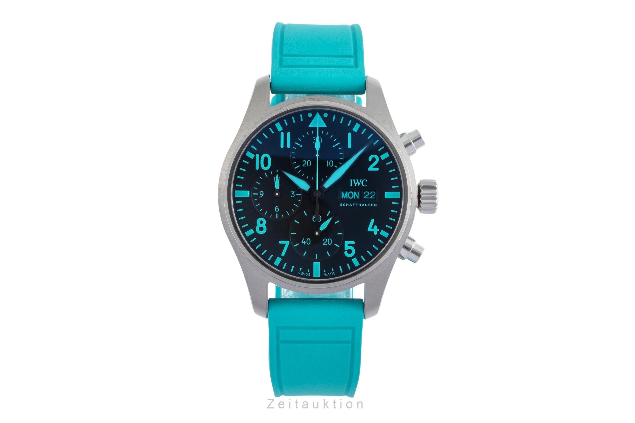 IWC Fliegerchronograph cronografo titanio automatismo orologio da uomo IW388108 LP: 9000EUR  [2502694]