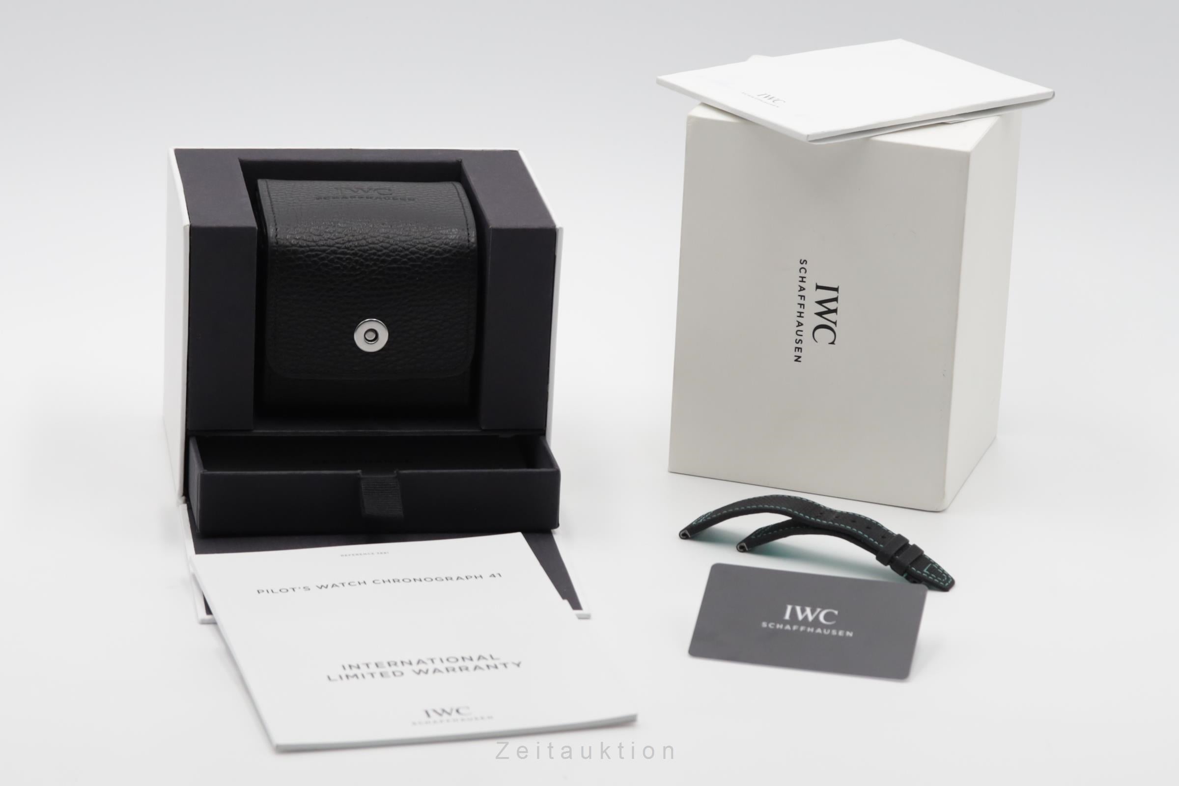 IWC Fliegerchronograph cronografo titanio automatismo orologio da uomo IW388108 LP: 9000EUR  [2502694]