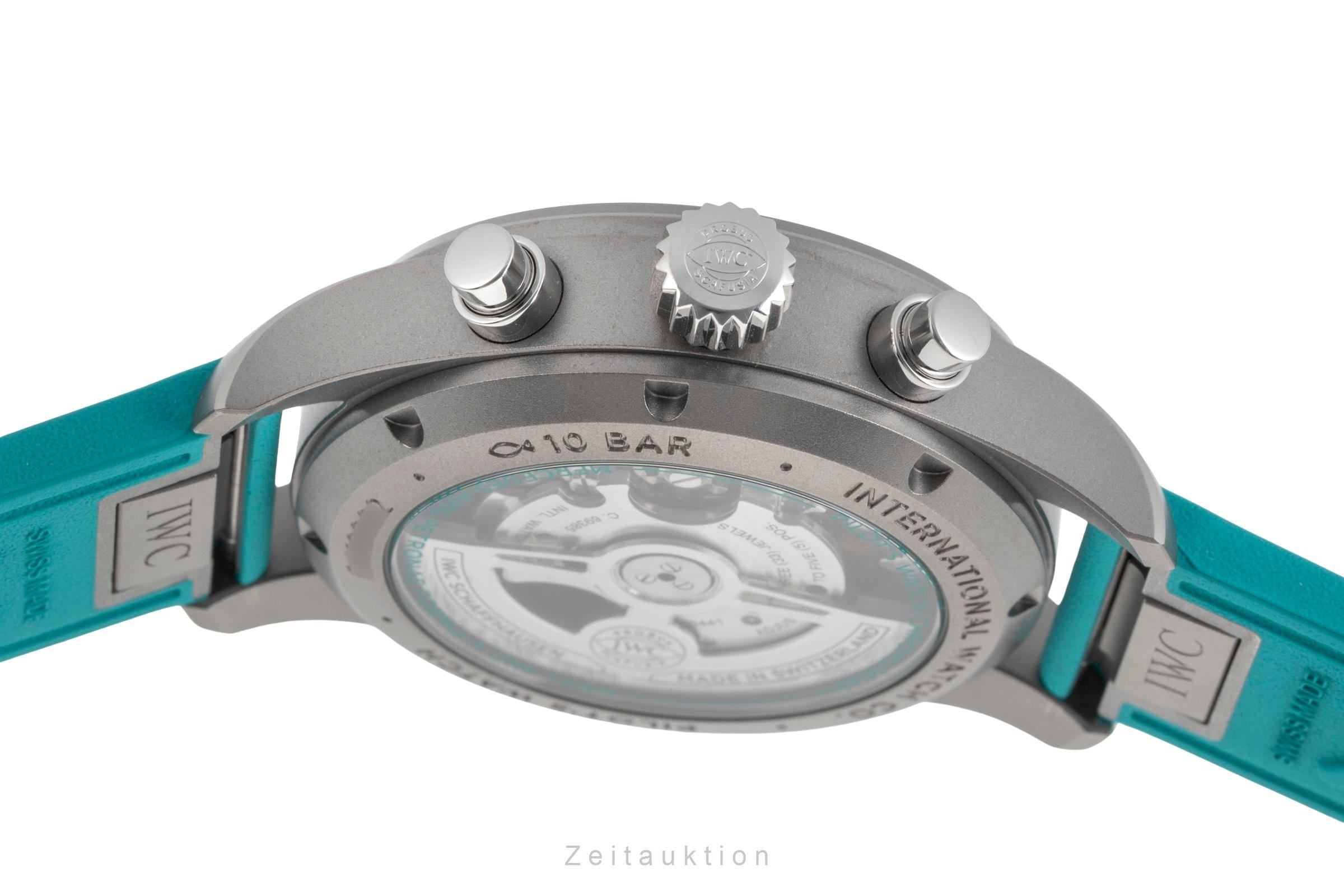 IWC Fliegerchronograph cronografo titanio automatismo orologio da uomo IW388108 LP: 9000EUR  [2502694]