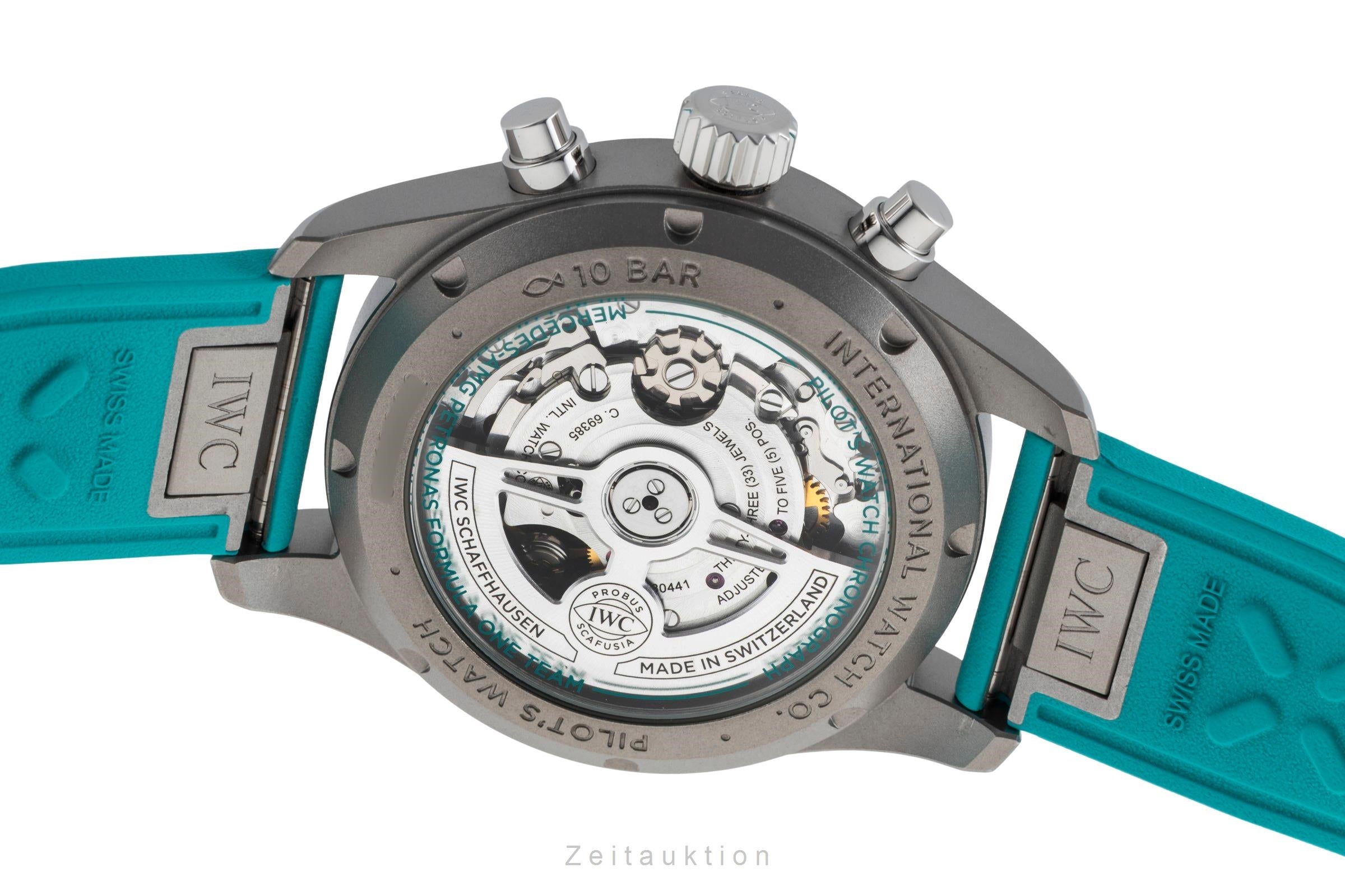 IWC Fliegerchronograph cronografo titanio automatismo orologio da uomo IW388108 LP: 9000EUR  [2502694]